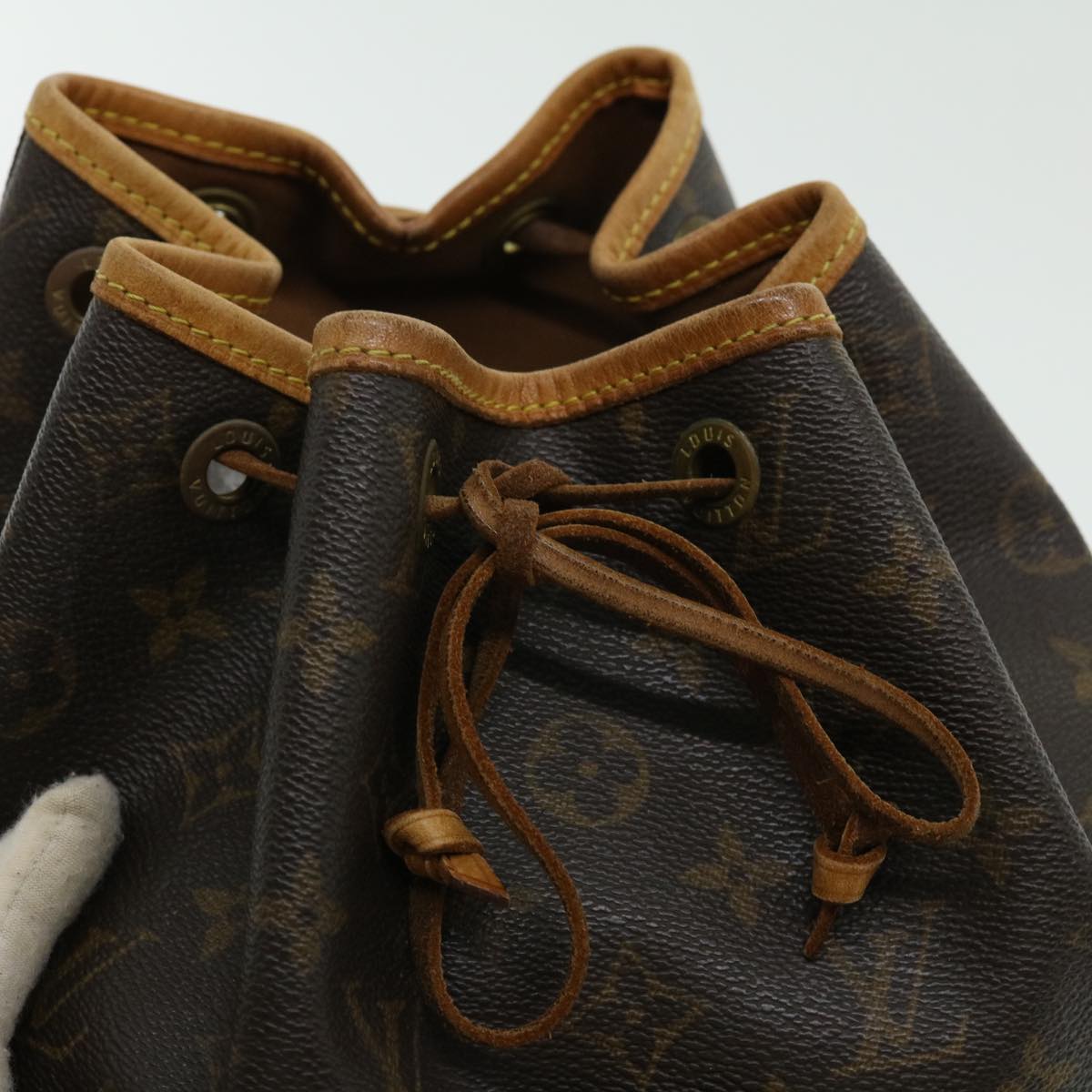 LOUIS VUITTON Monogram Montsouris MM Backpack M51136 LV Auth hs1154