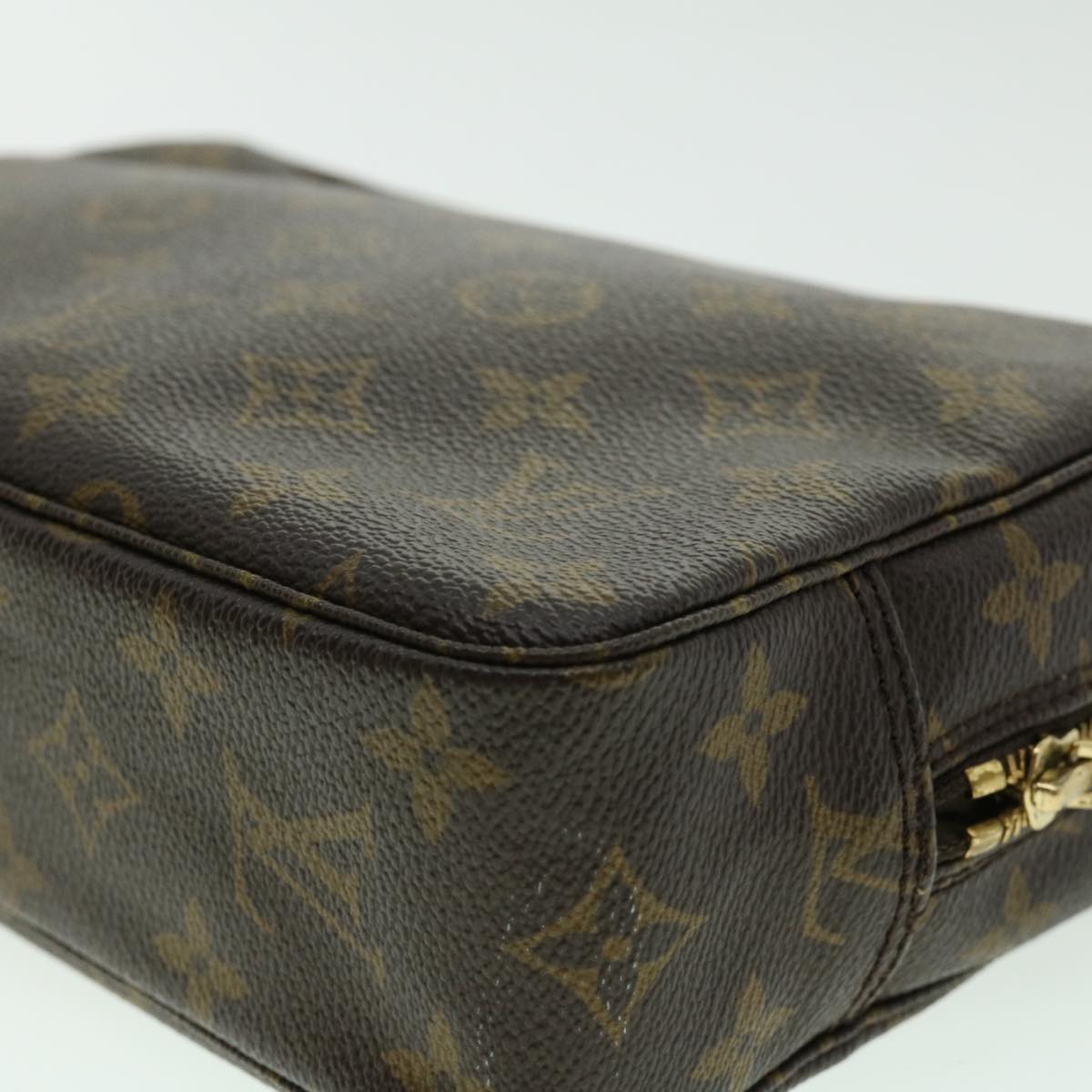 LOUIS VUITTON Monogram Trousse Toilette 23 Clutch Bag M47524 LV Auth hs1161