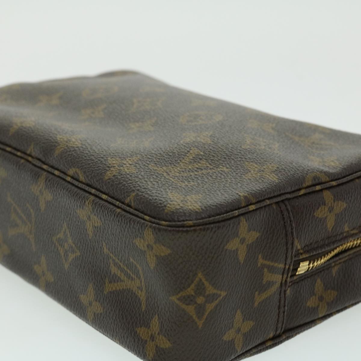 LOUIS VUITTON Monogram Trousse Toilette 23 Clutch Bag M47524 LV Auth hs1161