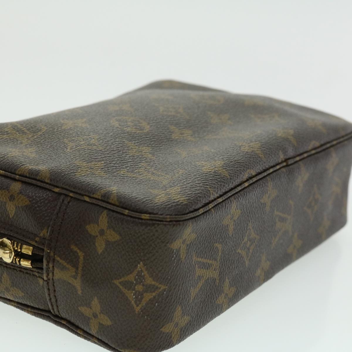 LOUIS VUITTON Monogram Trousse Toilette 23 Clutch Bag M47524 LV Auth hs1161