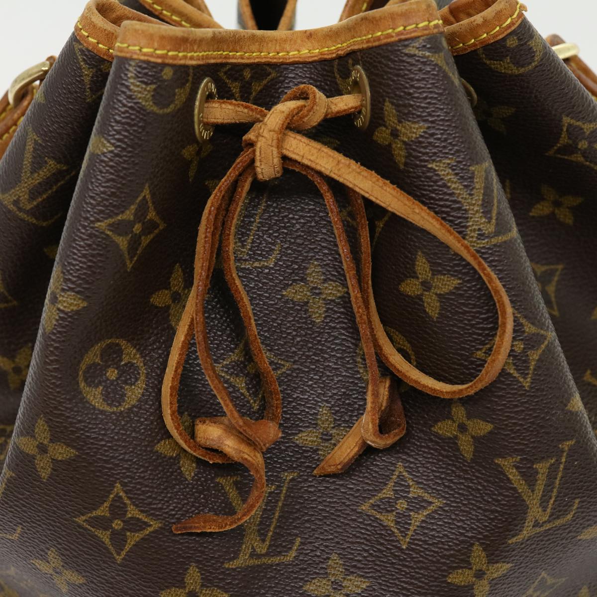 LOUIS VUITTON Monogram Noe Shoulder Bag M42224 LV Auth hs1165