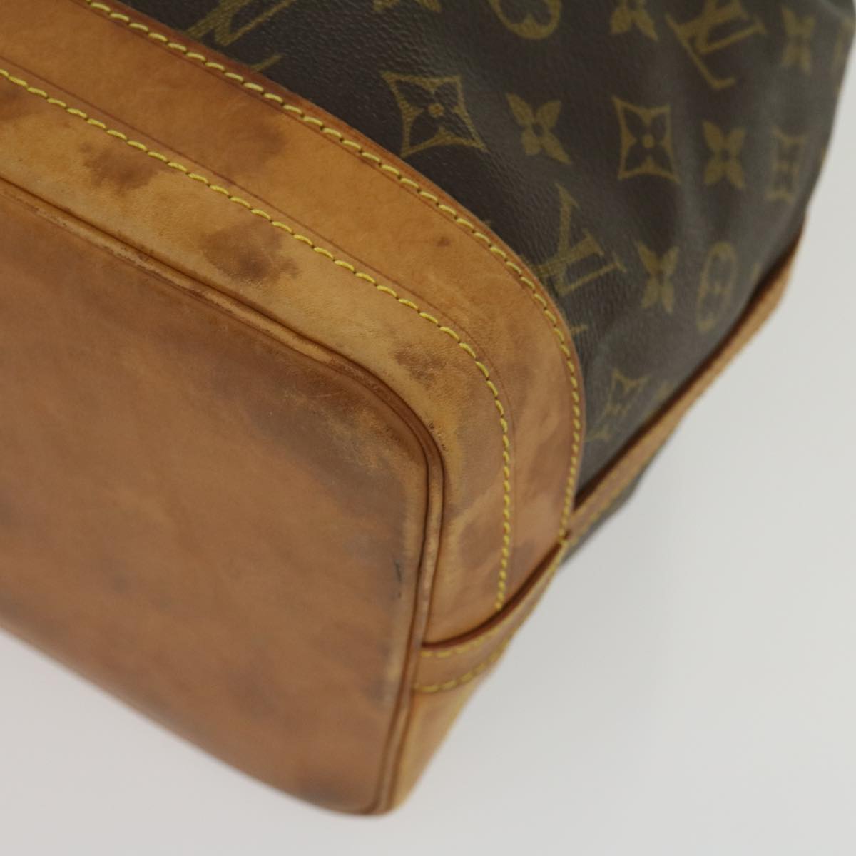 LOUIS VUITTON Monogram Noe Shoulder Bag M42224 LV Auth hs1166