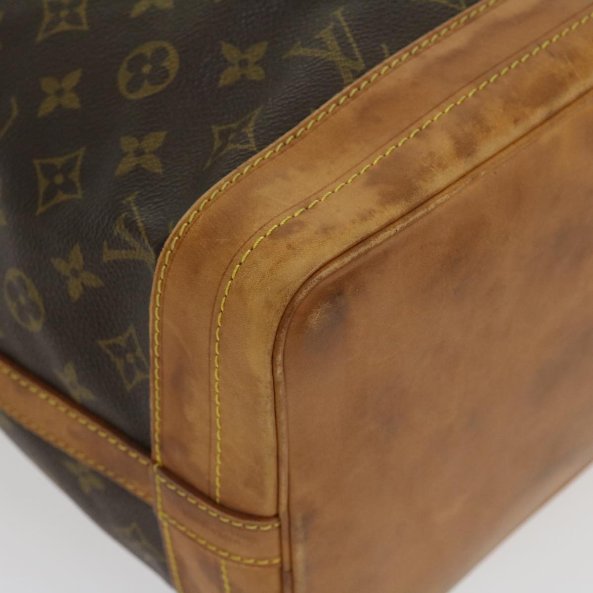 LOUIS VUITTON Monogram Noe Shoulder Bag M42224 LV Auth hs1166