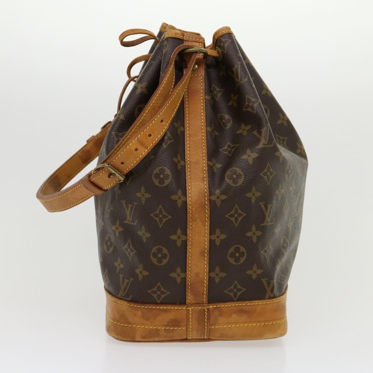 LOUIS VUITTON Monogram Noe Shoulder Bag M42224 LV Auth hs1166