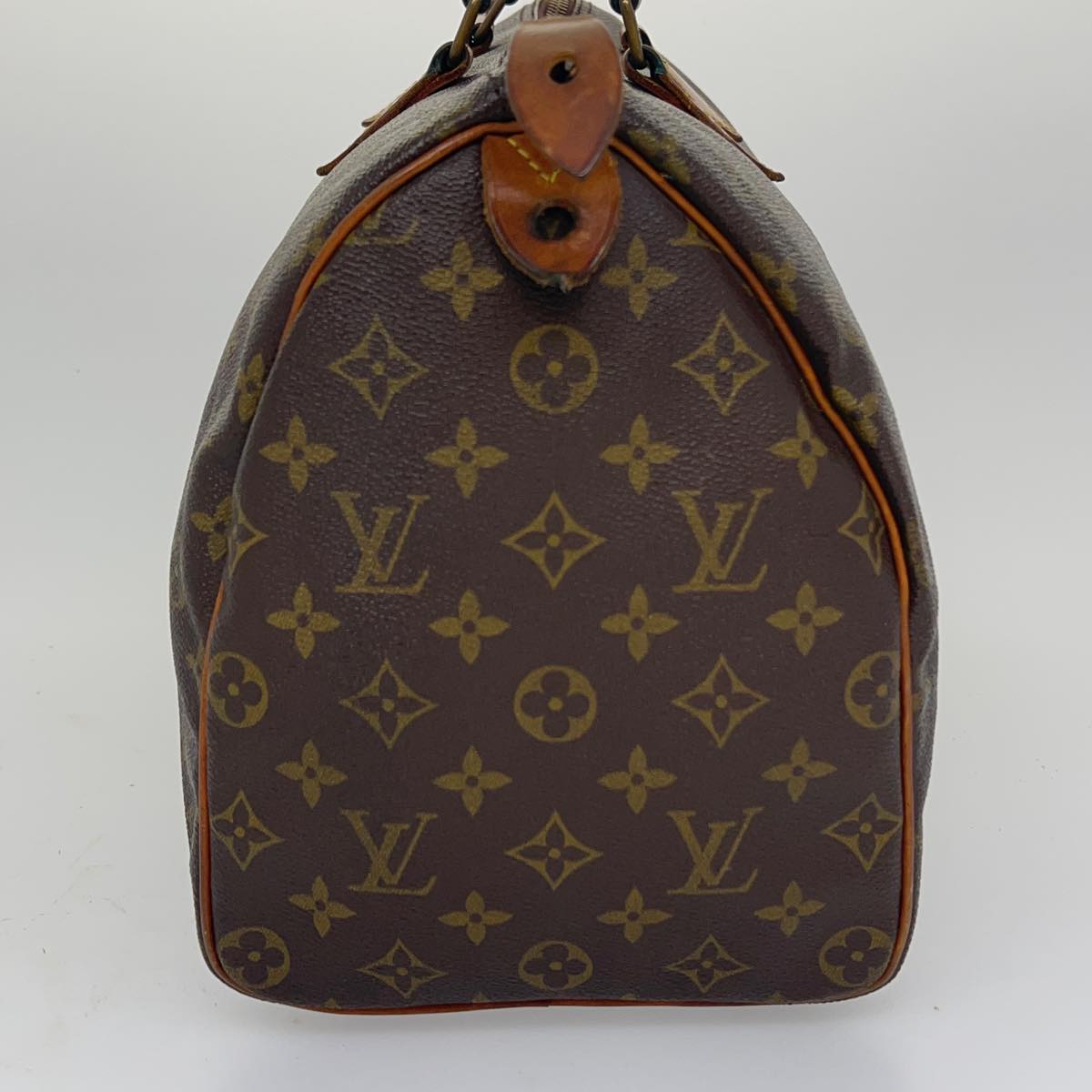 LOUIS VUITTON Monogram Speedy 35 Hand Bag M41524 LV Auth hs1216