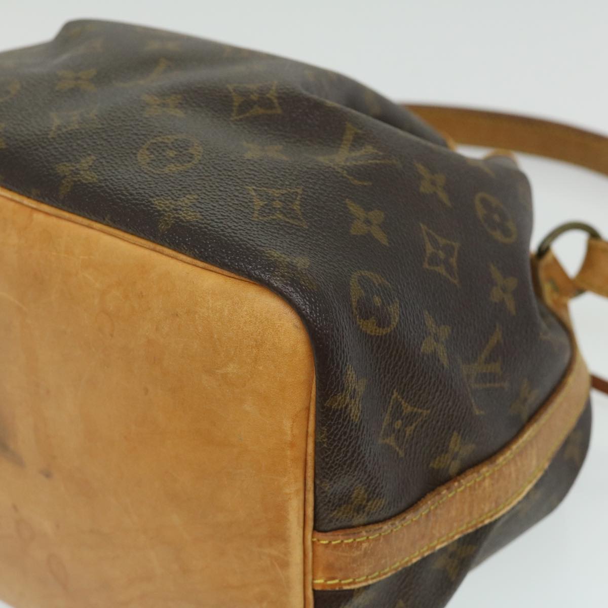 LOUIS VUITTON Monogram Petit Noe Shoulder Bag M42226 LV Auth hs1245