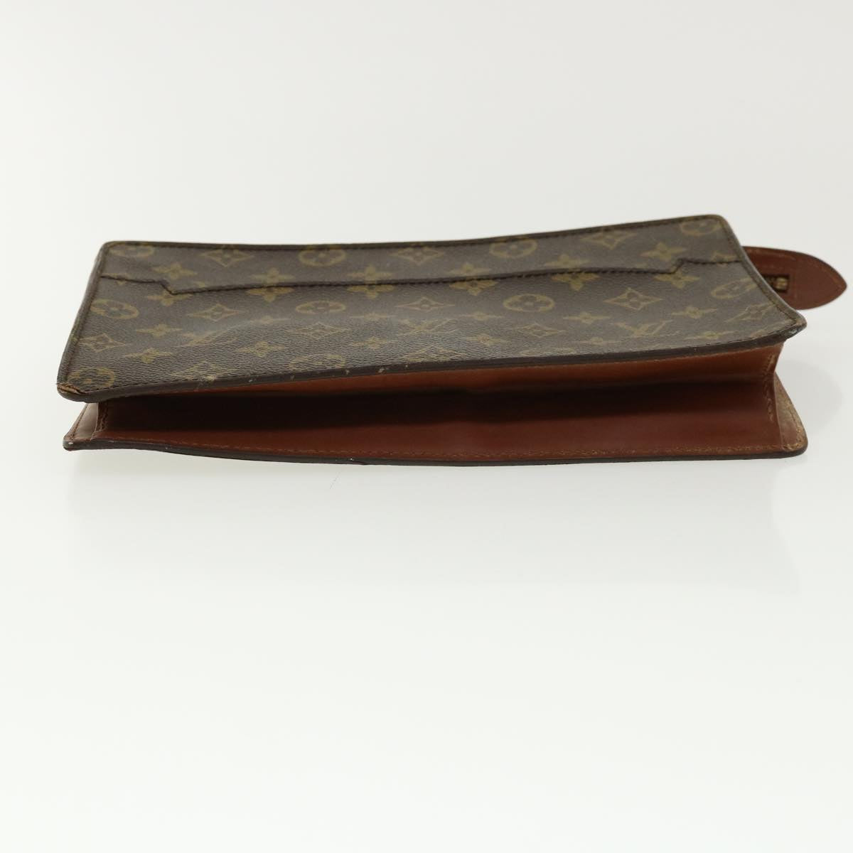 LOUIS VUITTON Monogram Pochette Homme Clutch Bag M51795 LV Auth hs1249