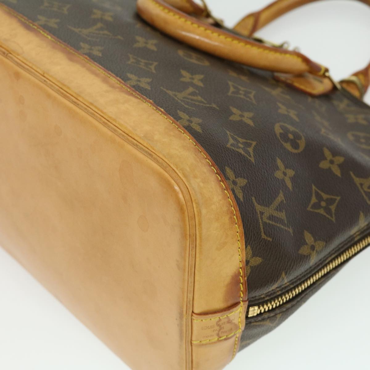 LOUIS VUITTON Monogram Alma Hand Bag M51130 LV Auth hs1253