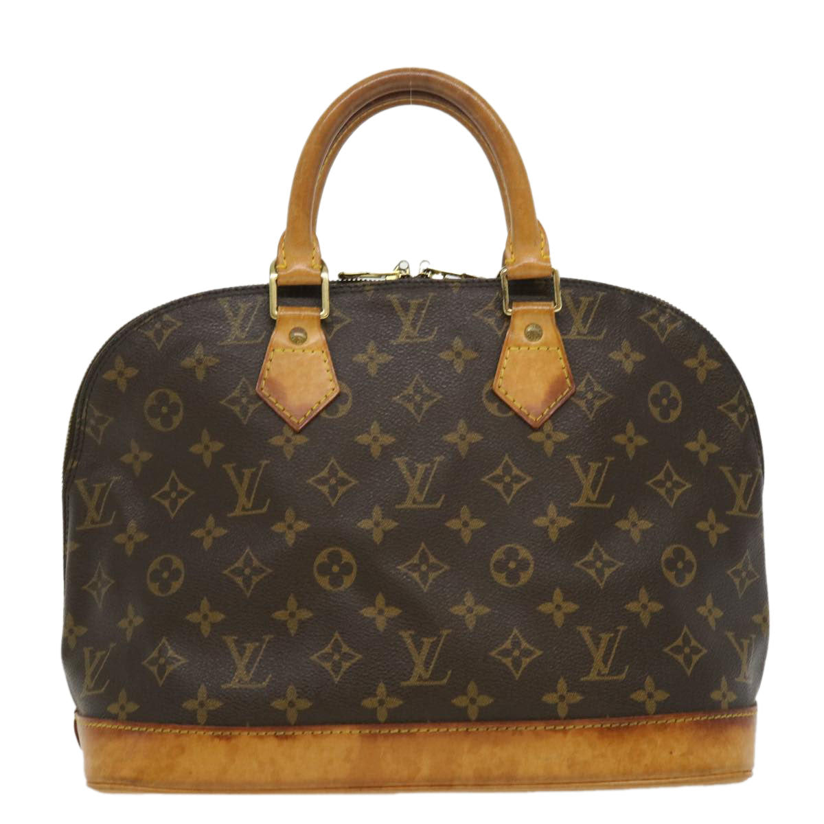 LOUIS VUITTON Monogram Alma Hand Bag M51130 LV Auth hs1253