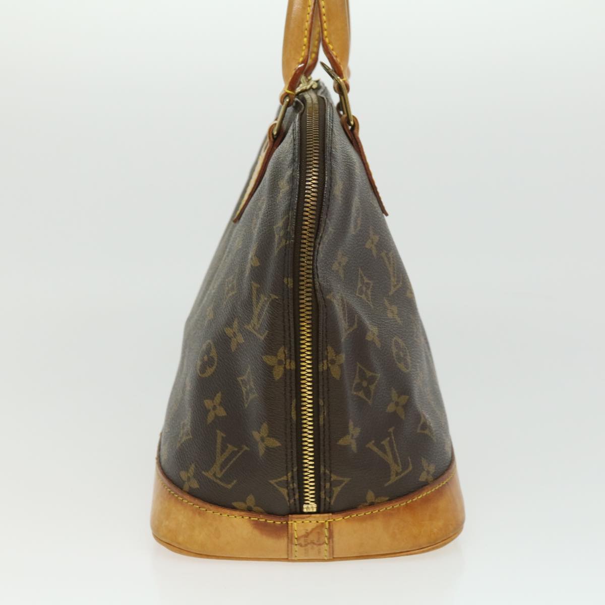 LOUIS VUITTON Monogram Alma Hand Bag M51130 LV Auth hs1253