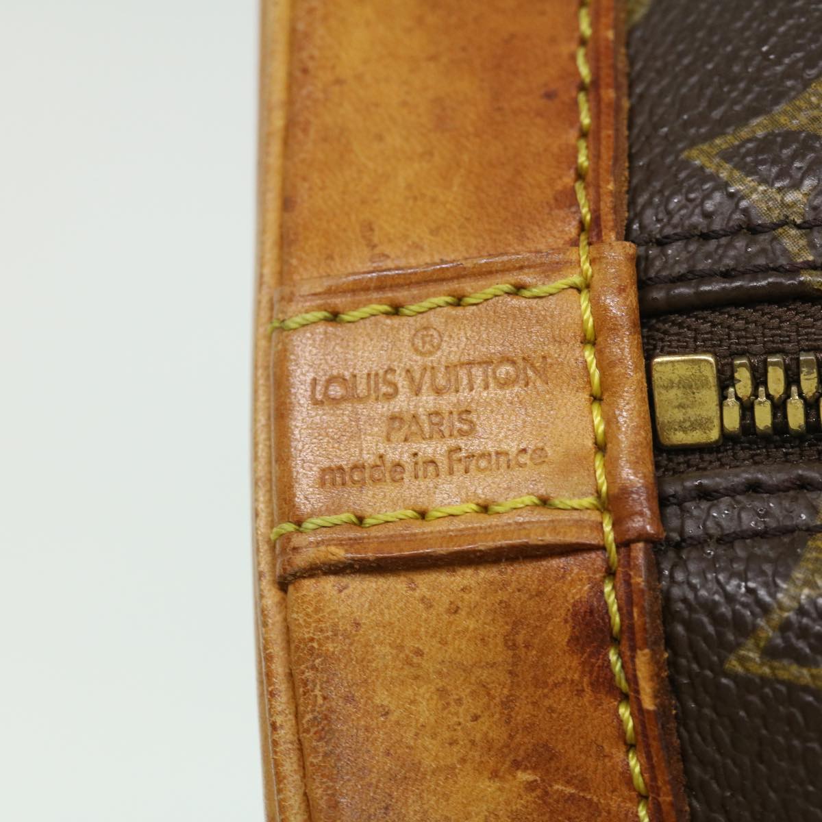 LOUIS VUITTON Monogram Alma Hand Bag M51130 LV Auth hs1254