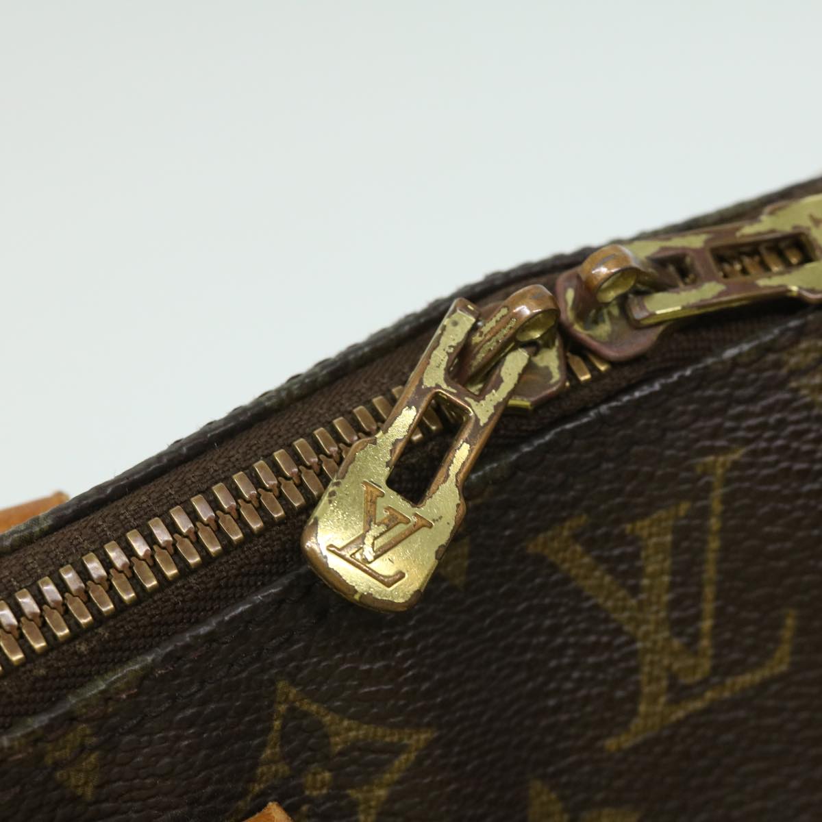 LOUIS VUITTON Monogram Alma Hand Bag M51130 LV Auth hs1254