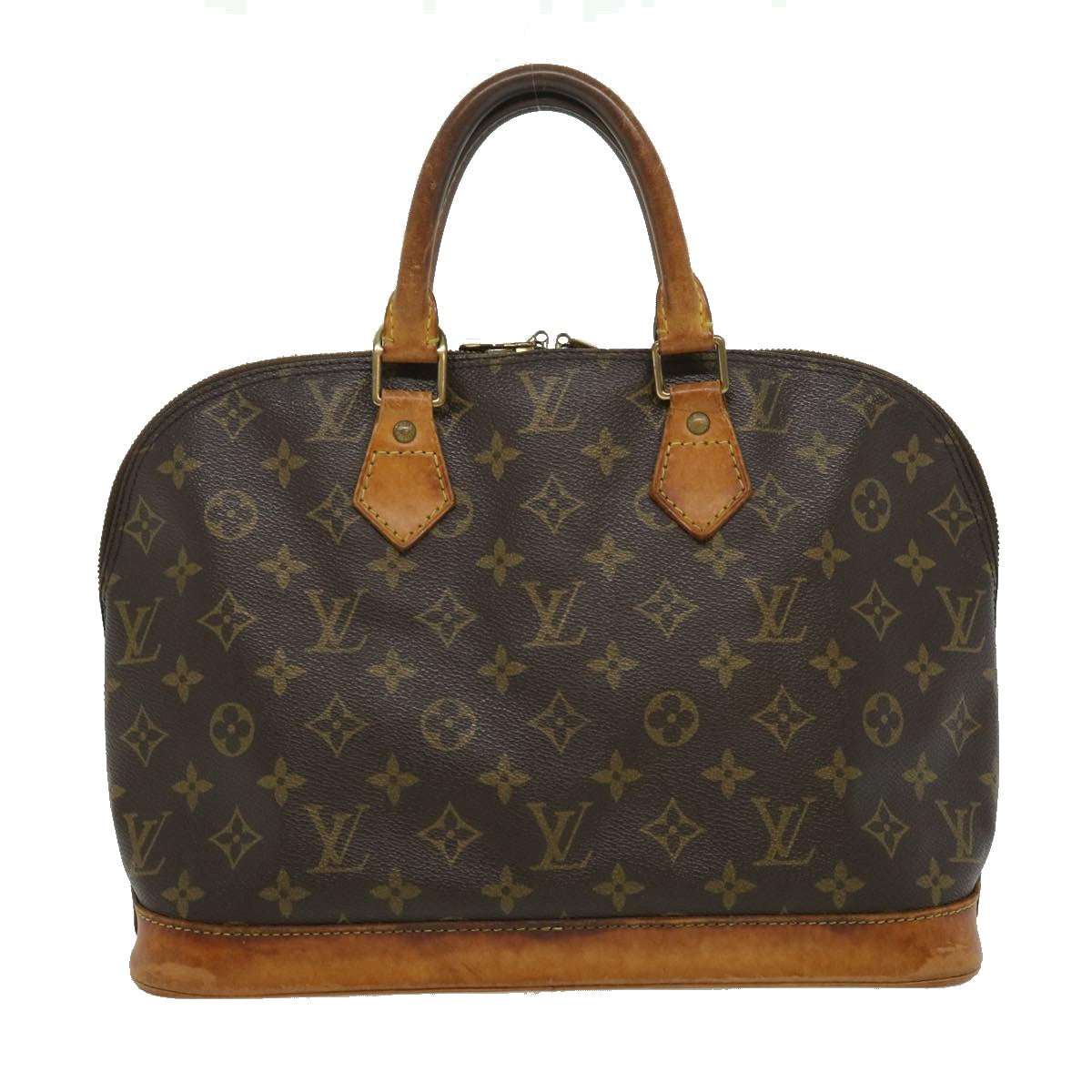 LOUIS VUITTON Monogram Alma Hand Bag M51130 LV Auth hs1254