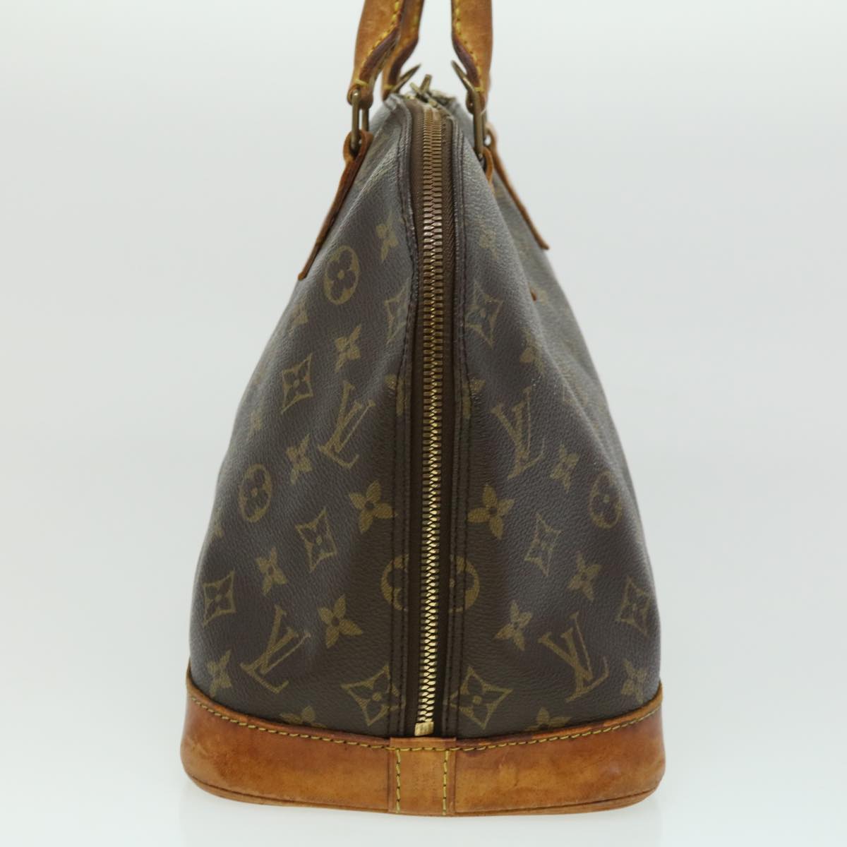 LOUIS VUITTON Monogram Alma Hand Bag M51130 LV Auth hs1254