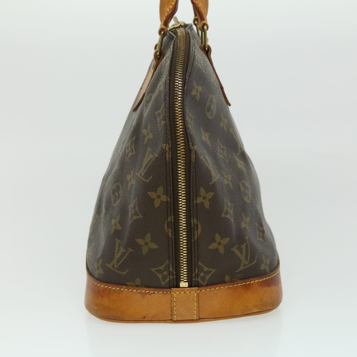 LOUIS VUITTON Monogram Alma Hand Bag M51130 LV Auth hs1255