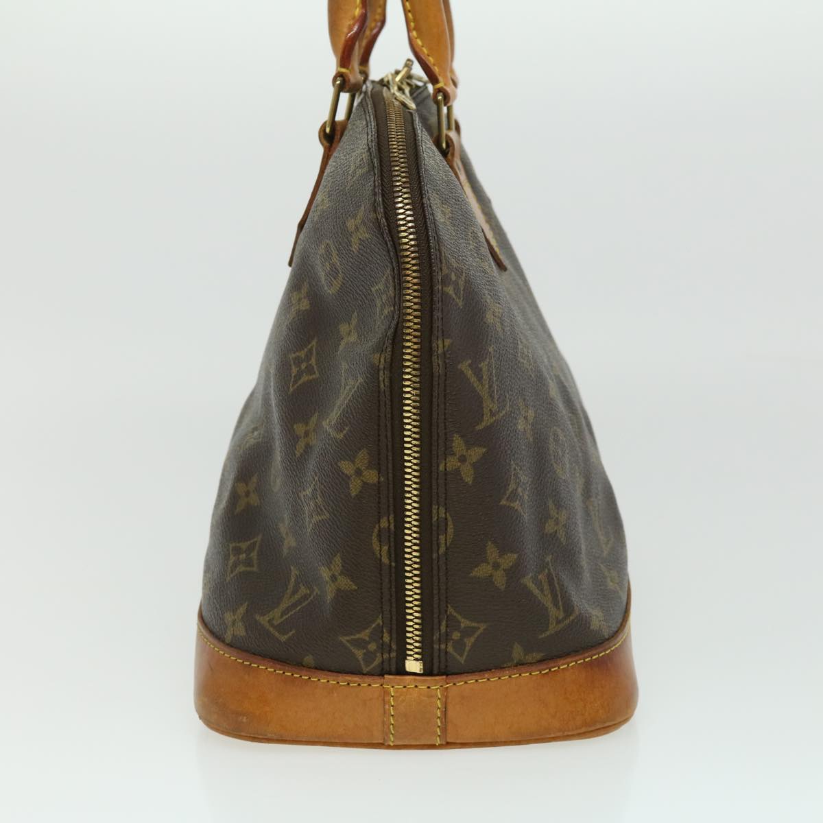 LOUIS VUITTON Monogram Alma Hand Bag M51130 LV Auth hs1255