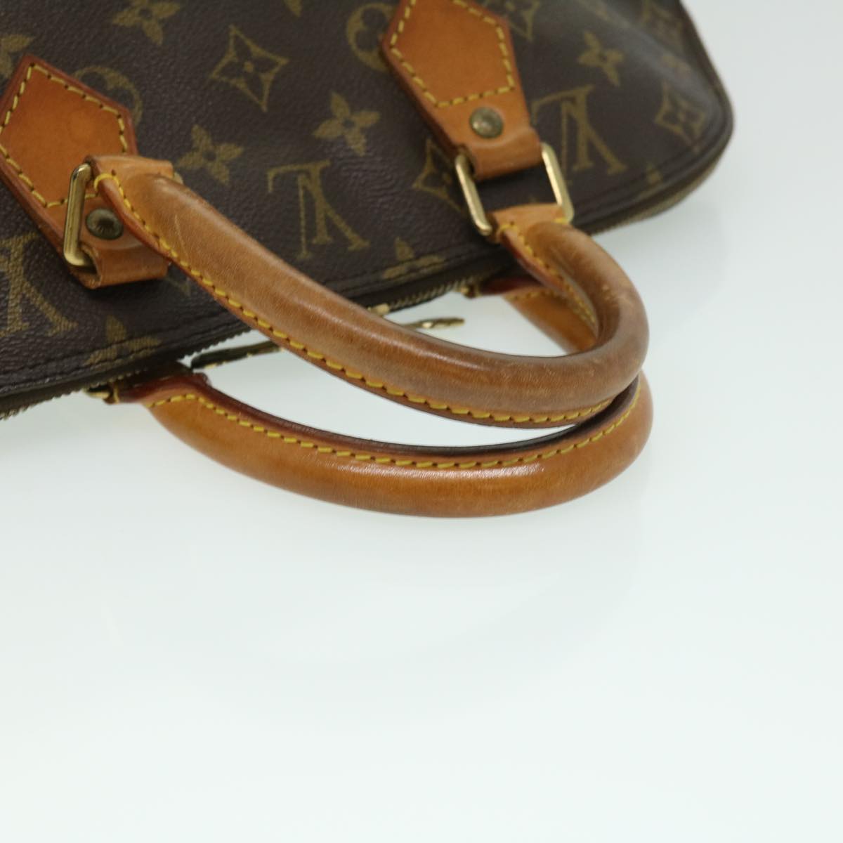 LOUIS VUITTON Monogram Alma Hand Bag M51130 LV Auth hs1255