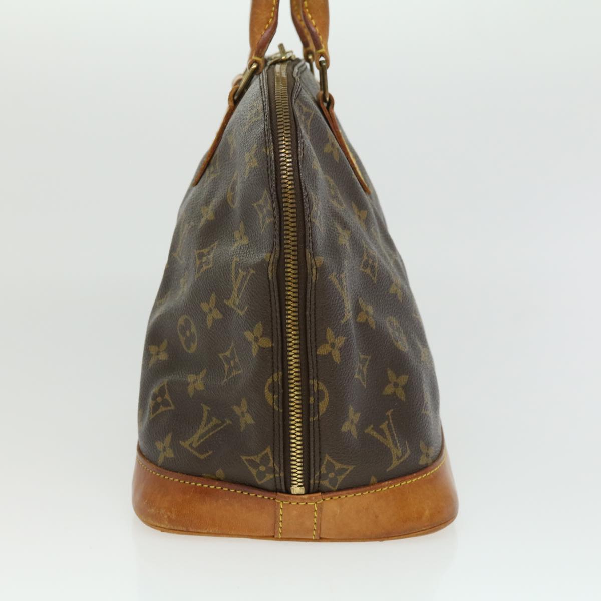 LOUIS VUITTON Monogram Alma Hand Bag M51130 LV Auth hs1256