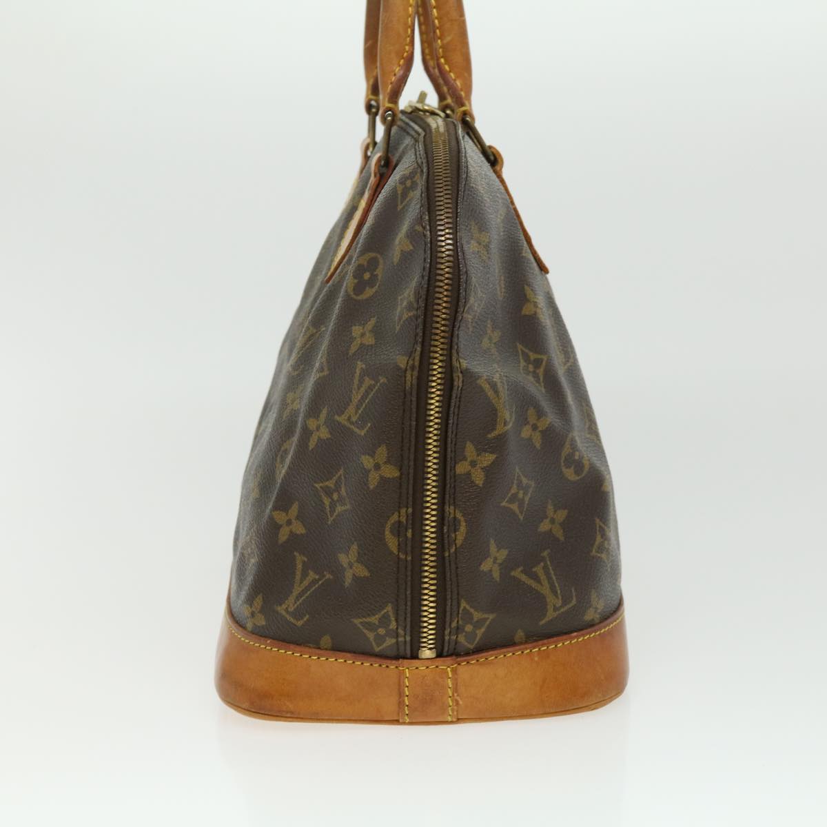 LOUIS VUITTON Monogram Alma Hand Bag M51130 LV Auth hs1256