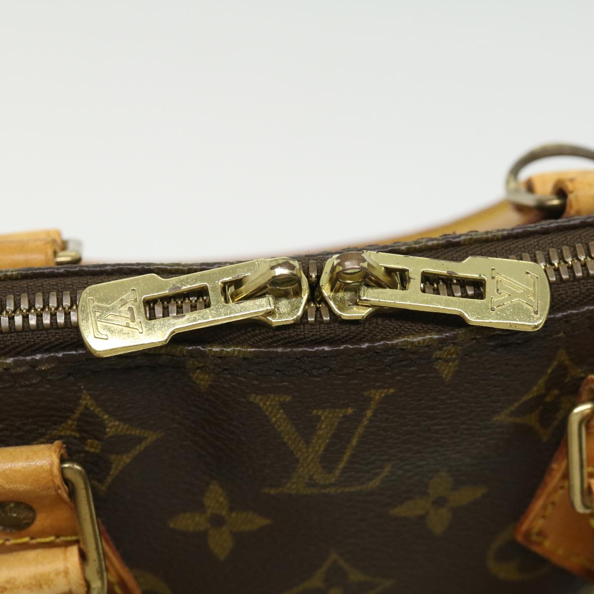 LOUIS VUITTON Monogram Alma Hand Bag M51130 LV Auth hs1258