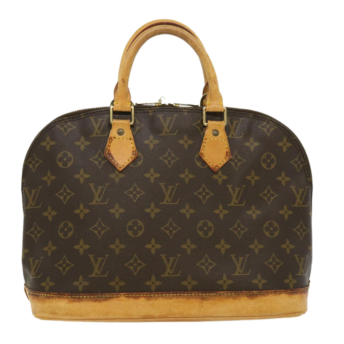 LOUIS VUITTON Monogram Alma Hand Bag M51130 LV Auth hs1258