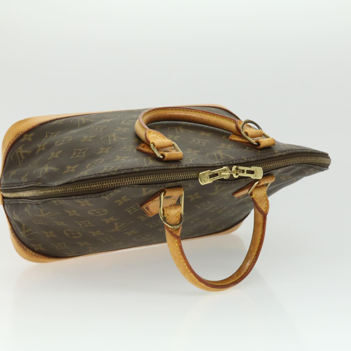 LOUIS VUITTON Monogram Alma Hand Bag M51130 LV Auth hs1258