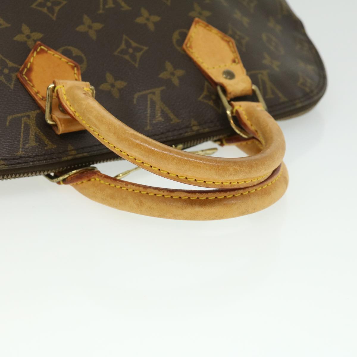 LOUIS VUITTON Monogram Alma Hand Bag M51130 LV Auth hs1258