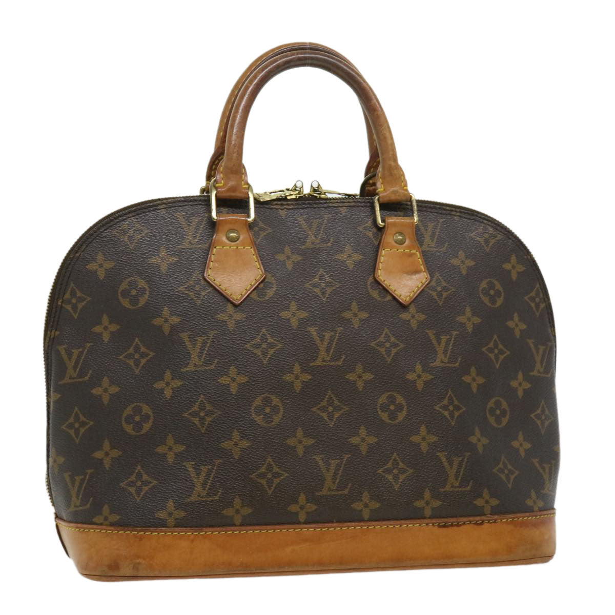 LOUIS VUITTON Monogram Alma Hand Bag M51130 LV Auth hs1263