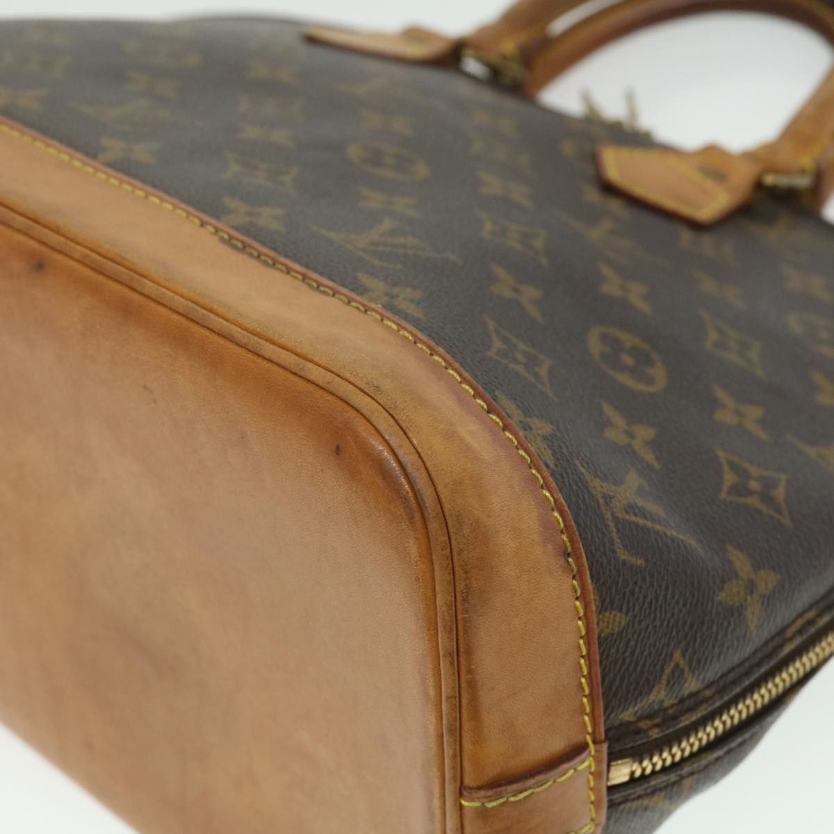 LOUIS VUITTON Monogram Alma Hand Bag M51130 LV Auth hs1263