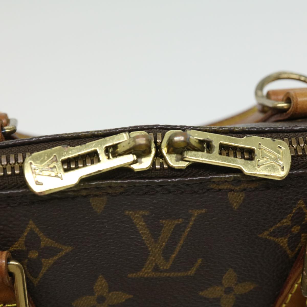 LOUIS VUITTON Monogram Alma Hand Bag M51130 LV Auth hs1263