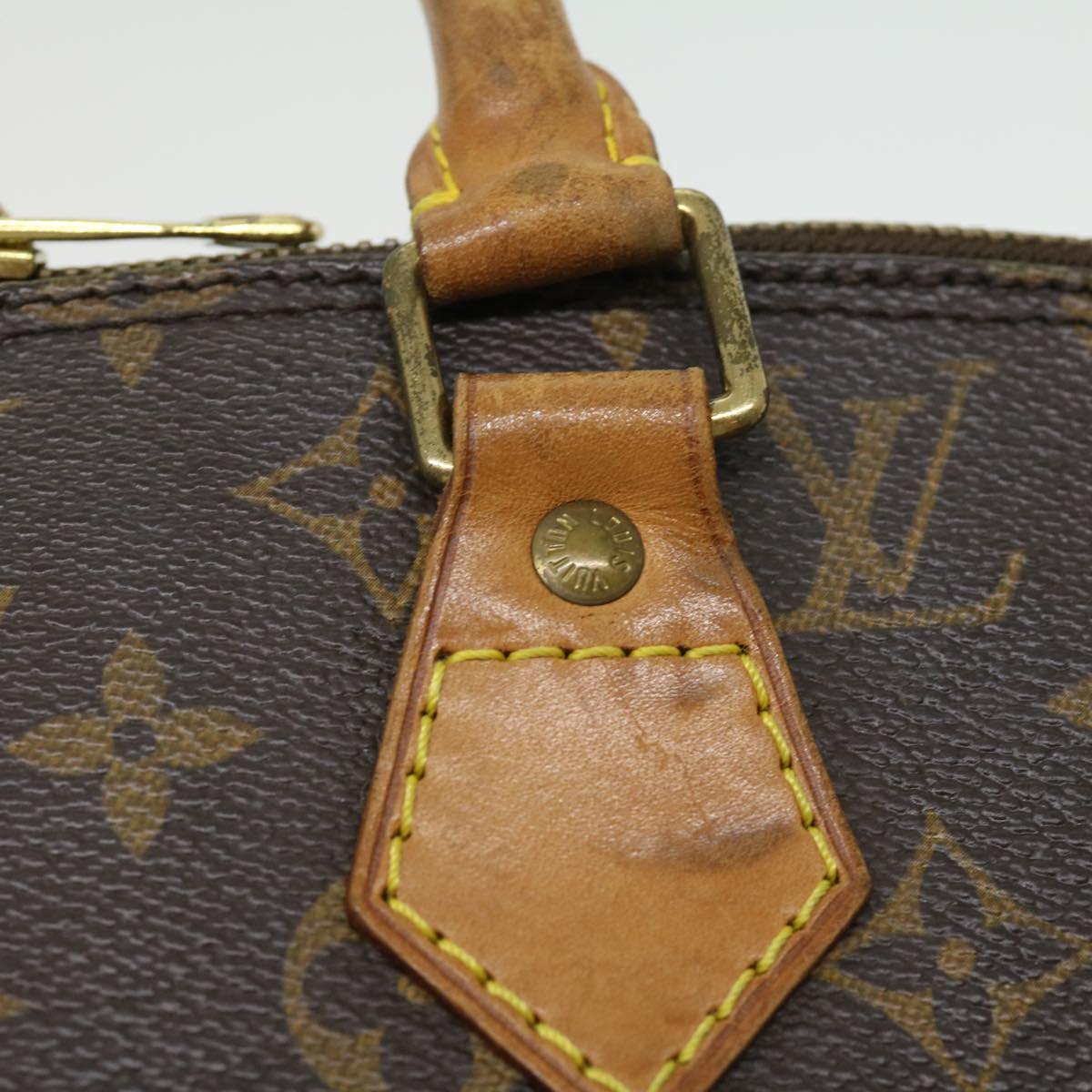 LOUIS VUITTON Monogram Alma Hand Bag M51130 LV Auth hs1263