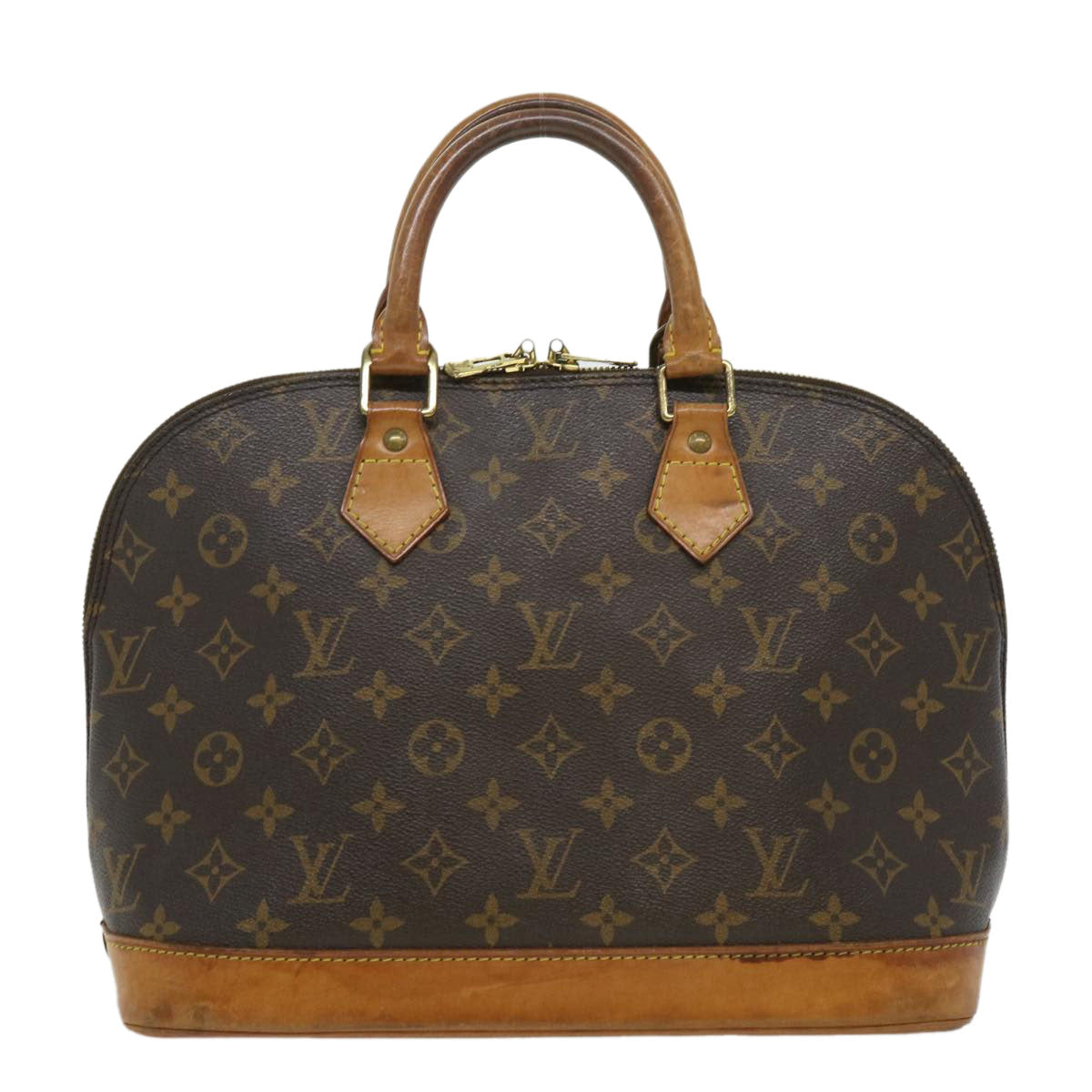 LOUIS VUITTON Monogram Alma Hand Bag M51130 LV Auth hs1263