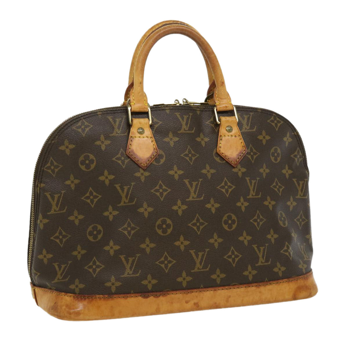 LOUIS VUITTON Monogram Alma Hand Bag M51130 LV Auth hs1264