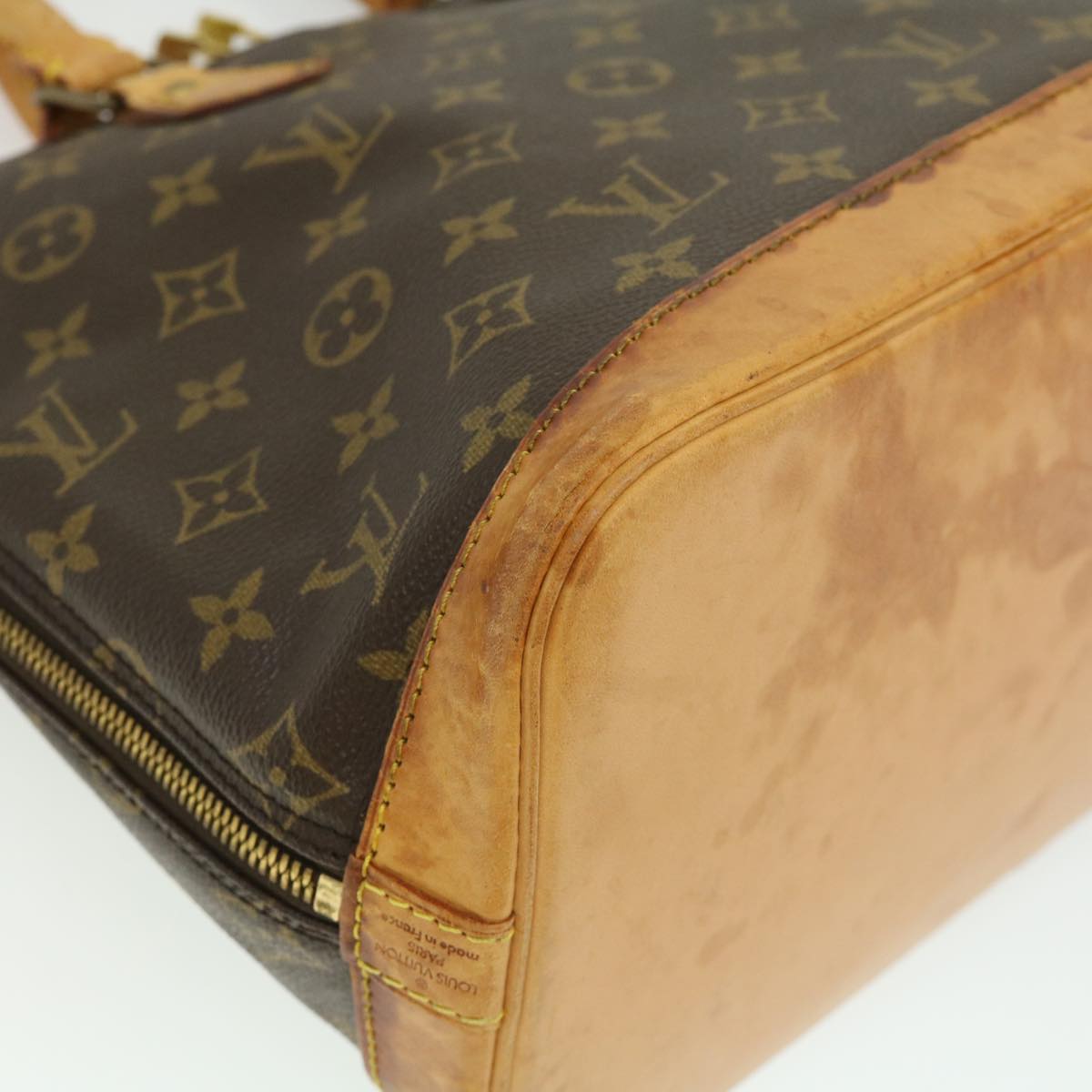 LOUIS VUITTON Monogram Alma Hand Bag M51130 LV Auth hs1264