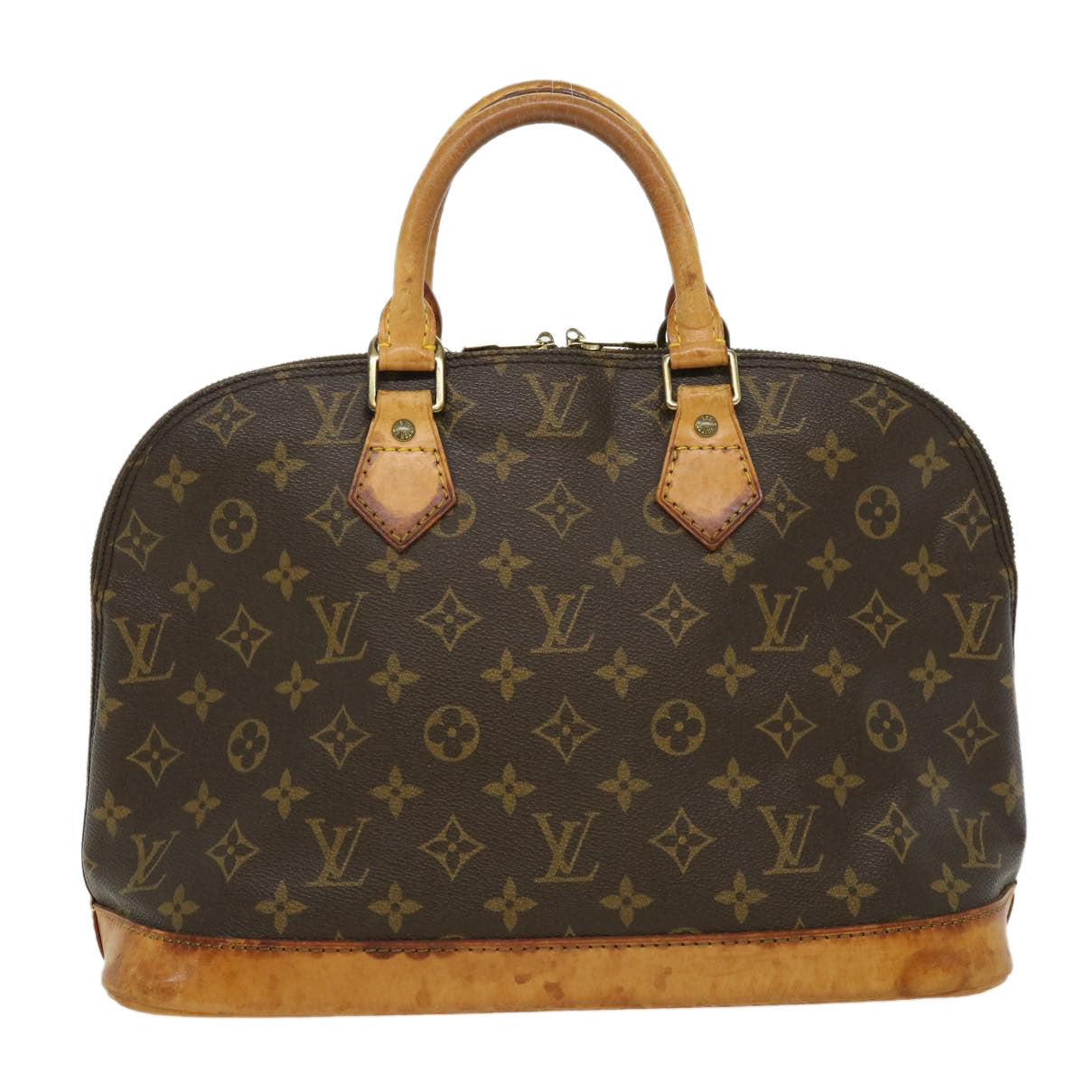 LOUIS VUITTON Monogram Alma Hand Bag M51130 LV Auth hs1264