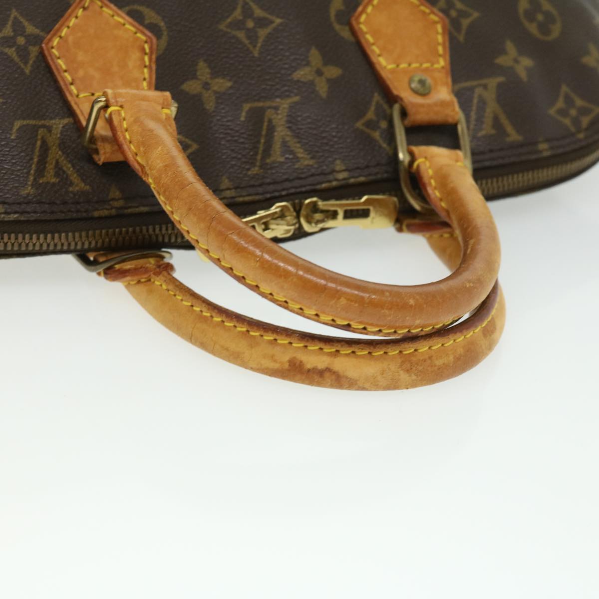 LOUIS VUITTON Monogram Alma Hand Bag M51130 LV Auth hs1264