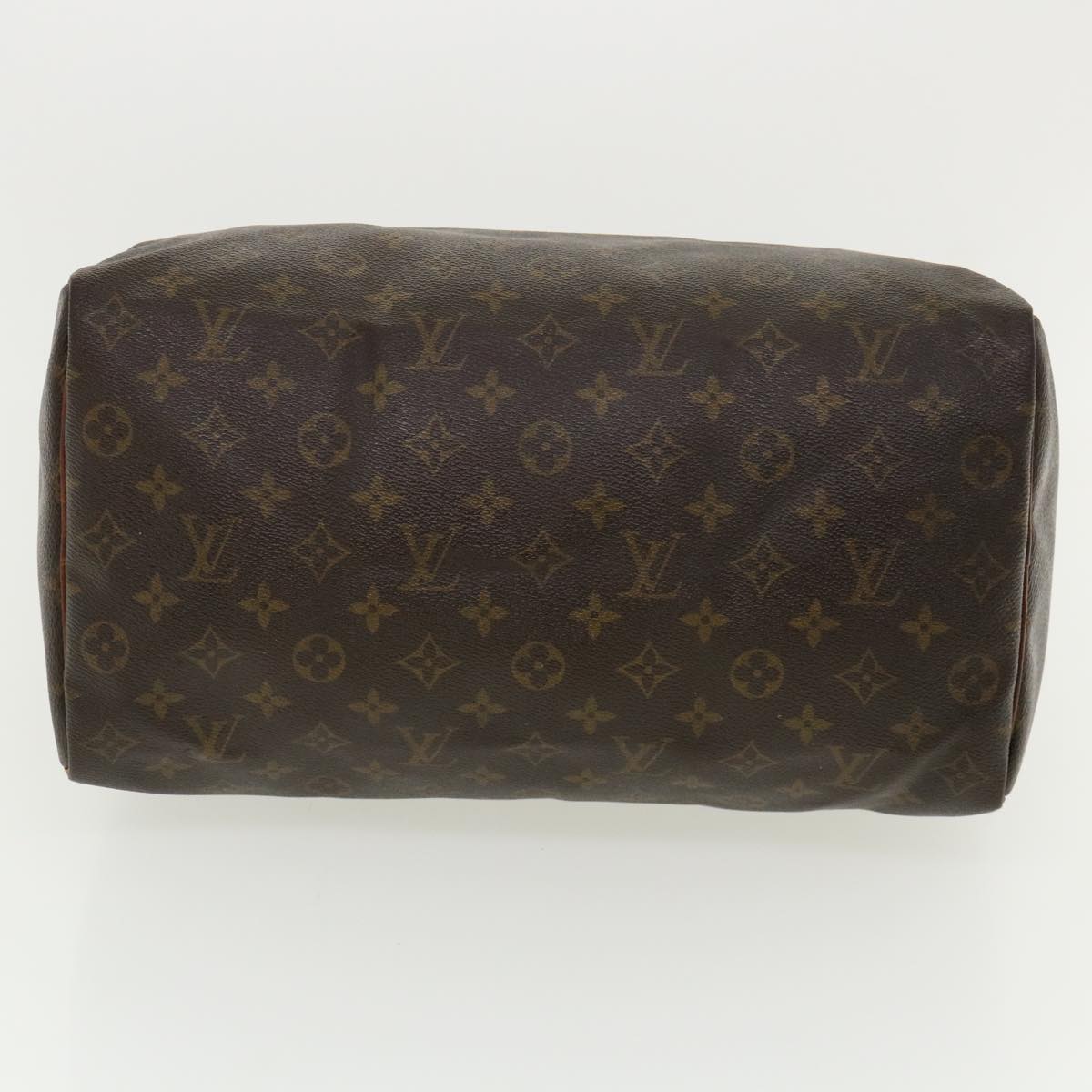 LOUIS VUITTON Monogram Speedy 35 Hand Bag M41524 LV Auth hs1272