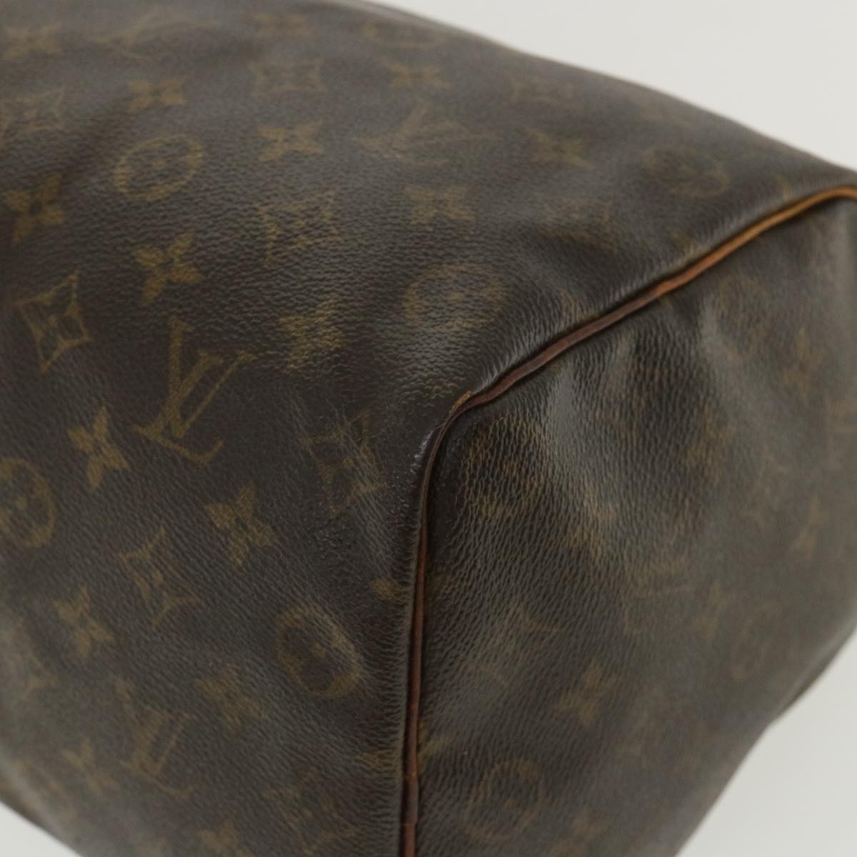 LOUIS VUITTON Monogram Speedy 35 Hand Bag M41524 LV Auth hs1272