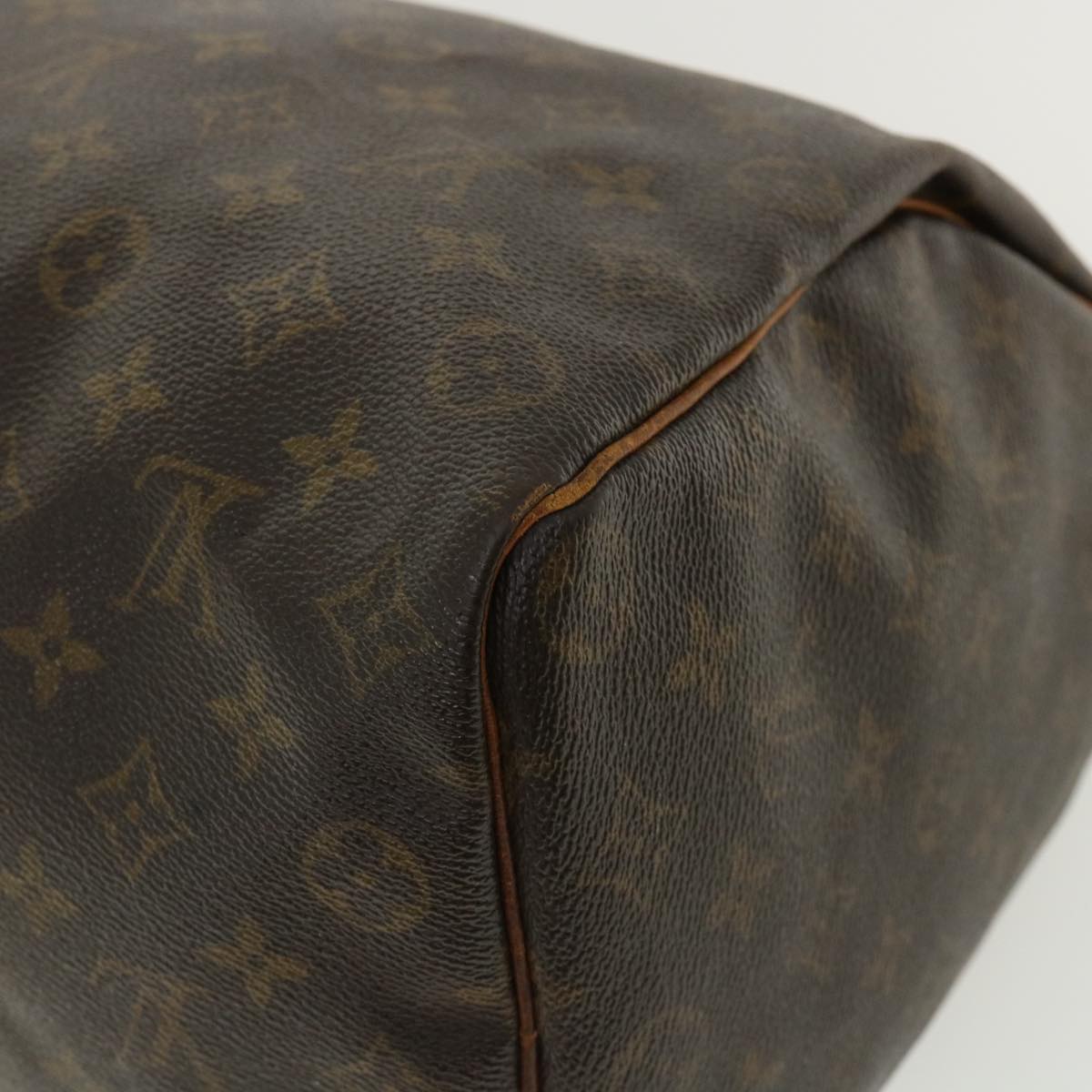 LOUIS VUITTON Monogram Speedy 35 Hand Bag M41524 LV Auth hs1272