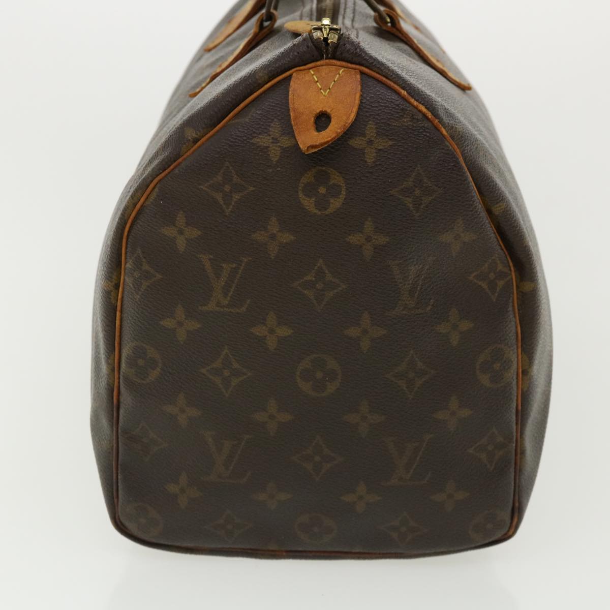 LOUIS VUITTON Monogram Speedy 35 Hand Bag M41524 LV Auth hs1272