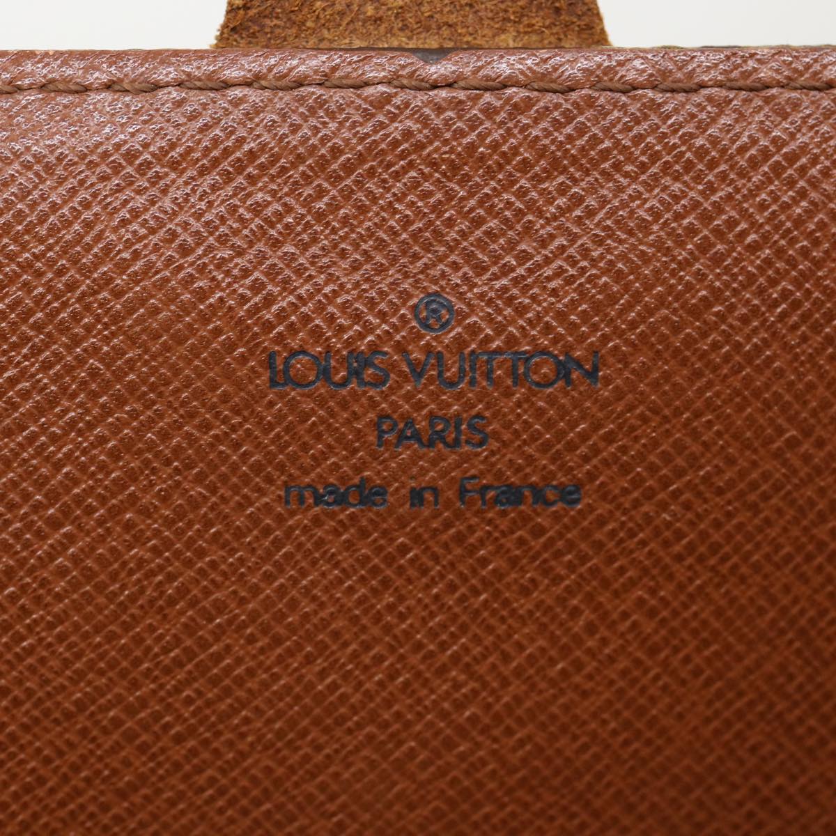 LOUIS VUITTON Monogram Cartouchiere GM Shoulder Bag M51252 LV Auth hs1276