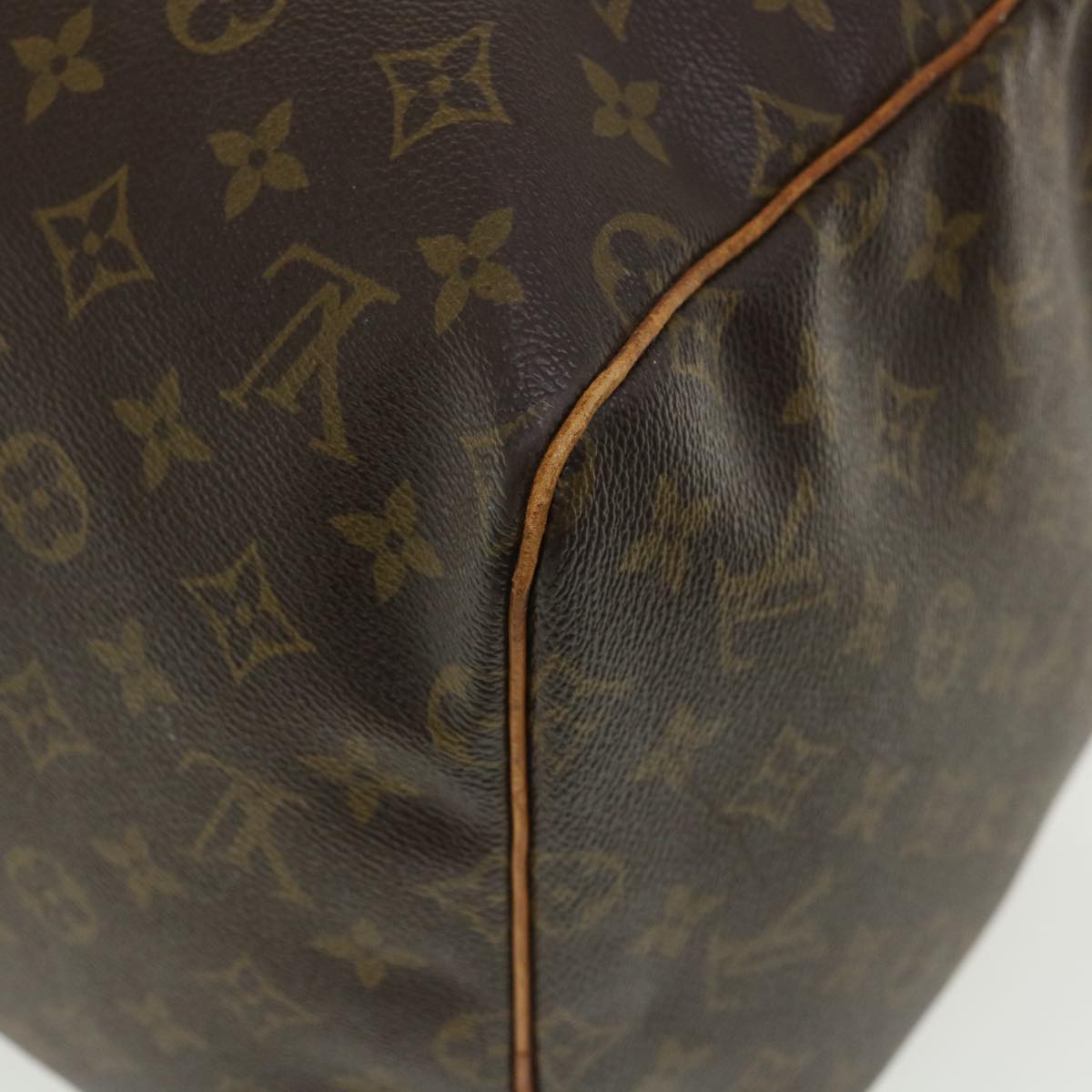 LOUIS VUITTON Monogram Keepall 55 Boston Bag M41424 LV Auth hs1292