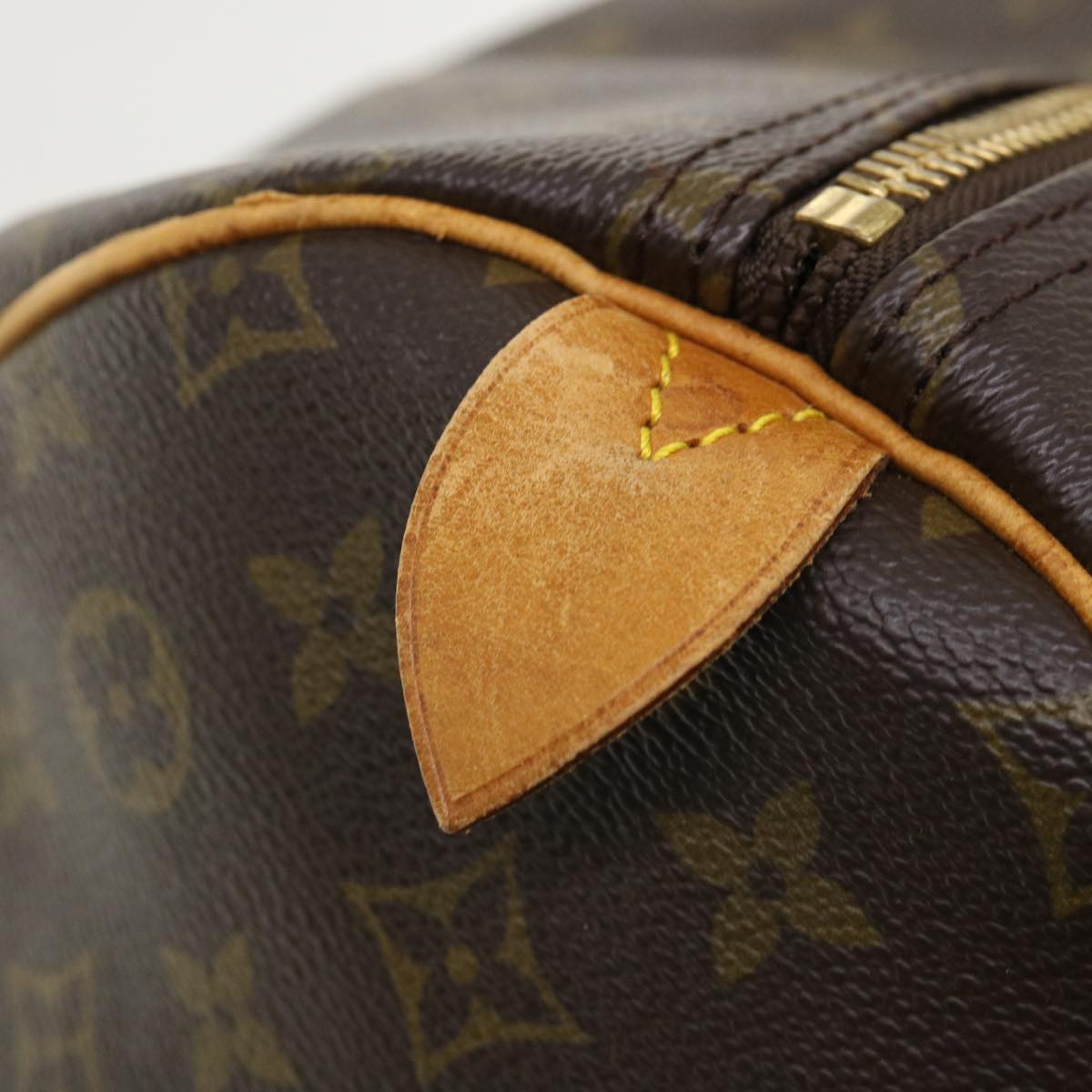 LOUIS VUITTON Monogram Keepall 55 Boston Bag M41424 LV Auth hs1292