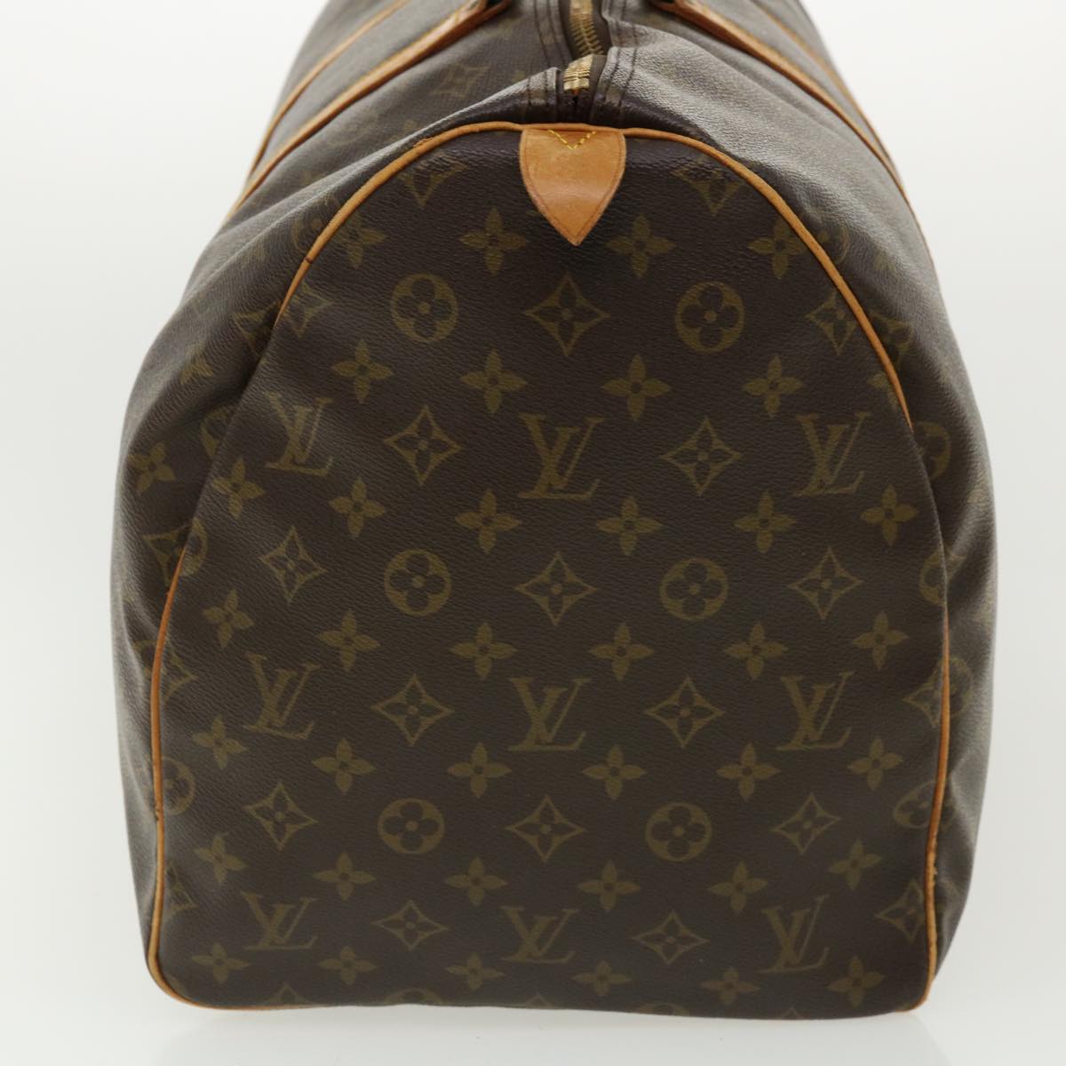 LOUIS VUITTON Monogram Keepall 55 Boston Bag M41424 LV Auth hs1292