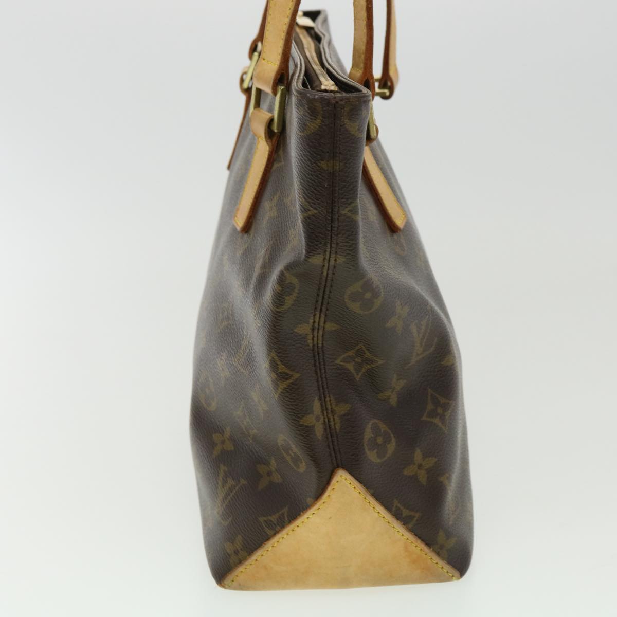 LOUIS VUITTON Monogram Cabas Piano Tote Bag M51148 LV Auth hs1316