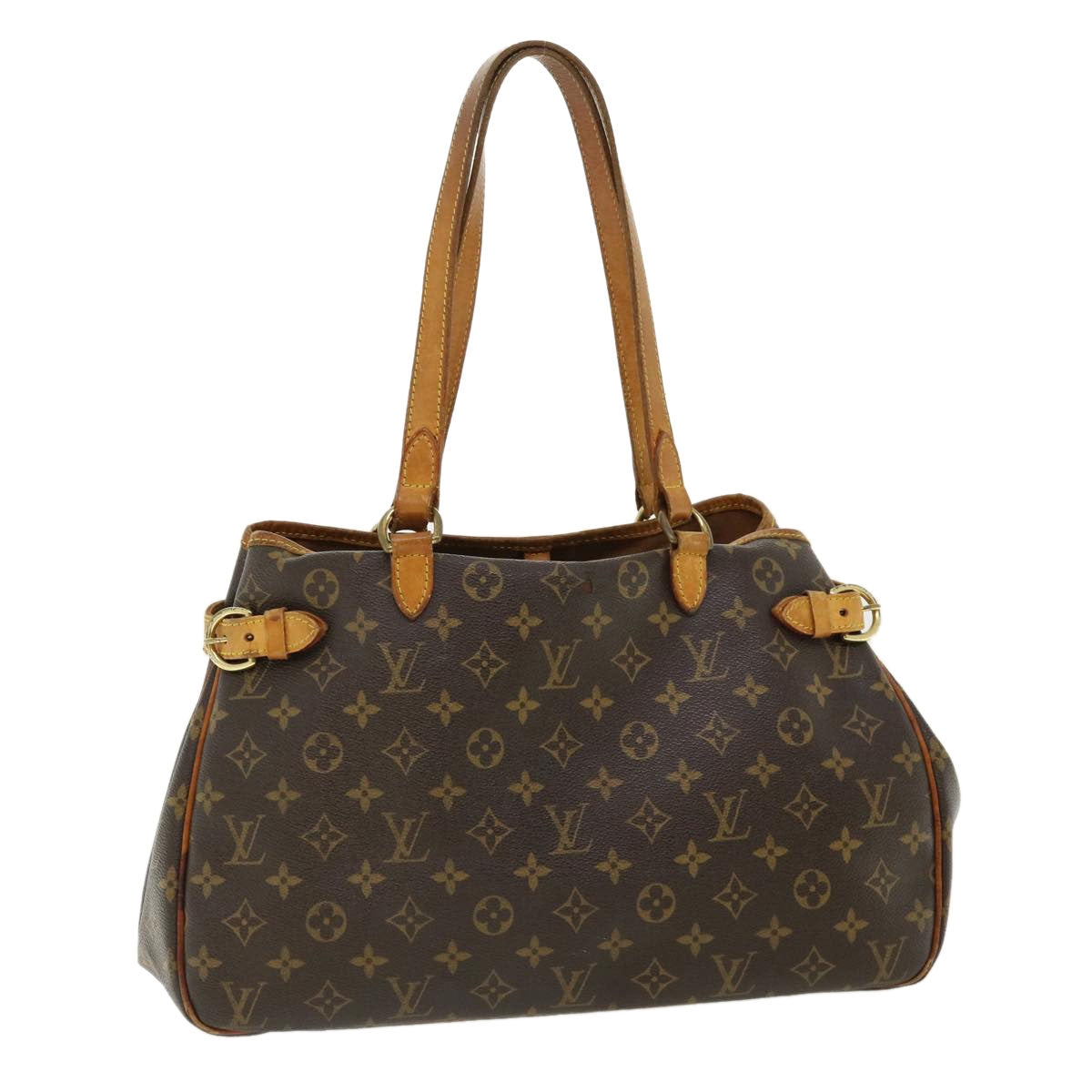 LOUIS VUITTON Monogram Batignolles Horizontal Tote Bag M51154 LV Auth hs1319