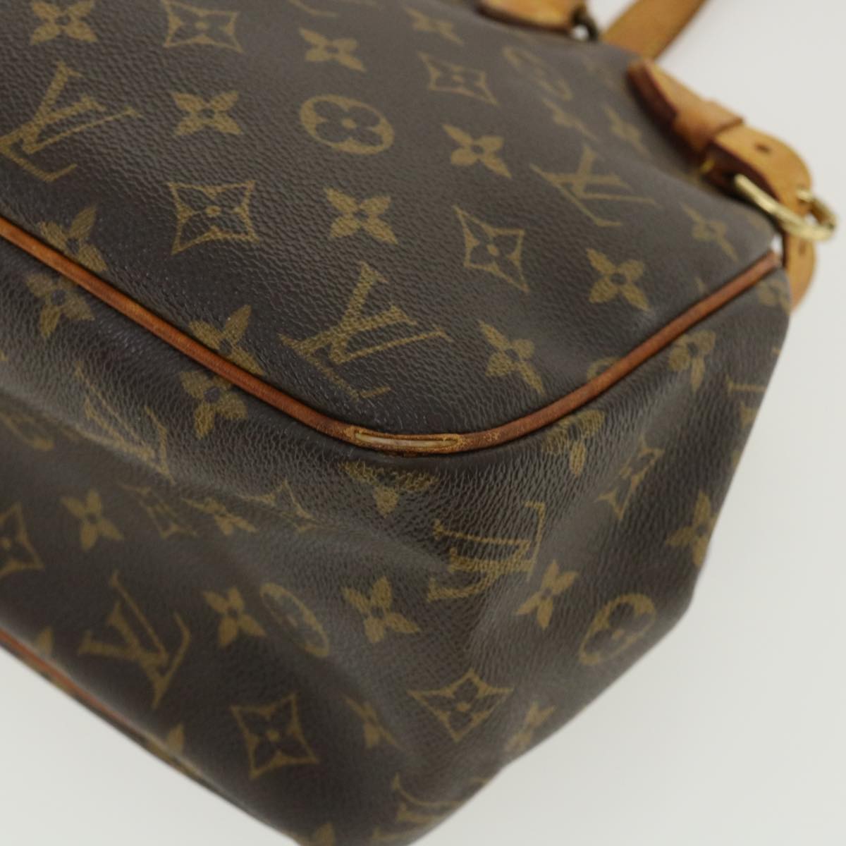 LOUIS VUITTON Monogram Batignolles Horizontal Tote Bag M51154 LV Auth hs1319