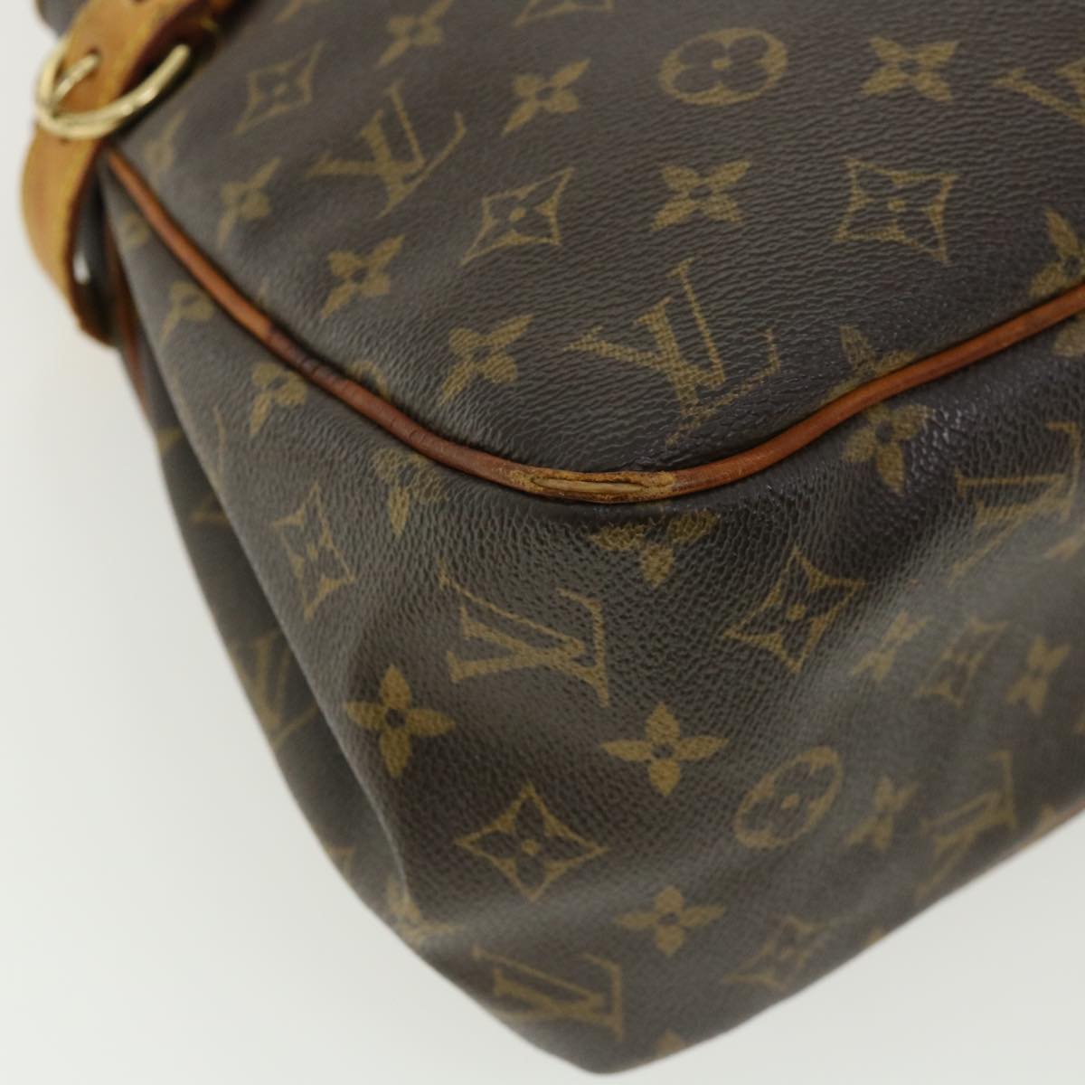 LOUIS VUITTON Monogram Batignolles Horizontal Tote Bag M51154 LV Auth hs1319