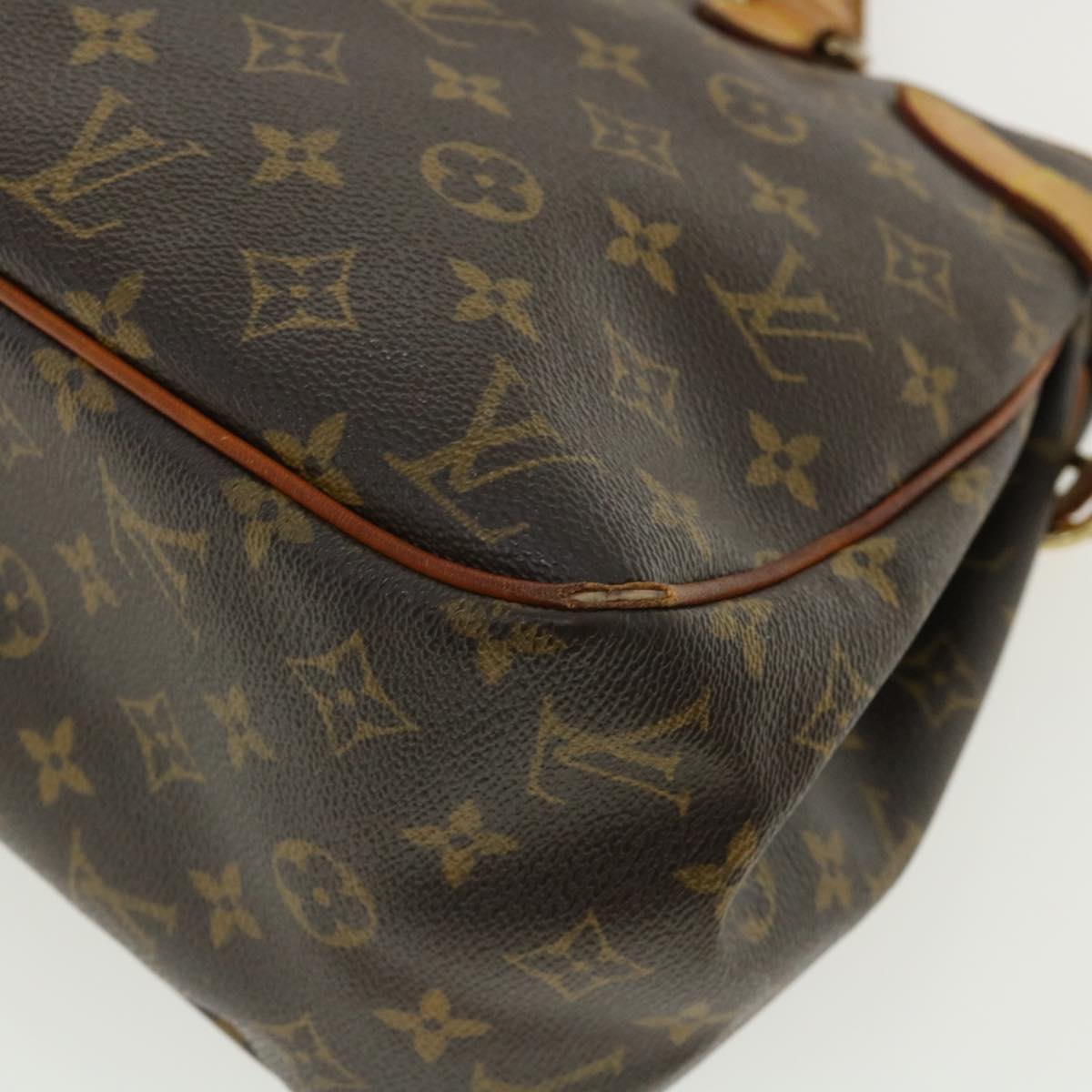 LOUIS VUITTON Monogram Batignolles Horizontal Tote Bag M51154 LV Auth hs1319