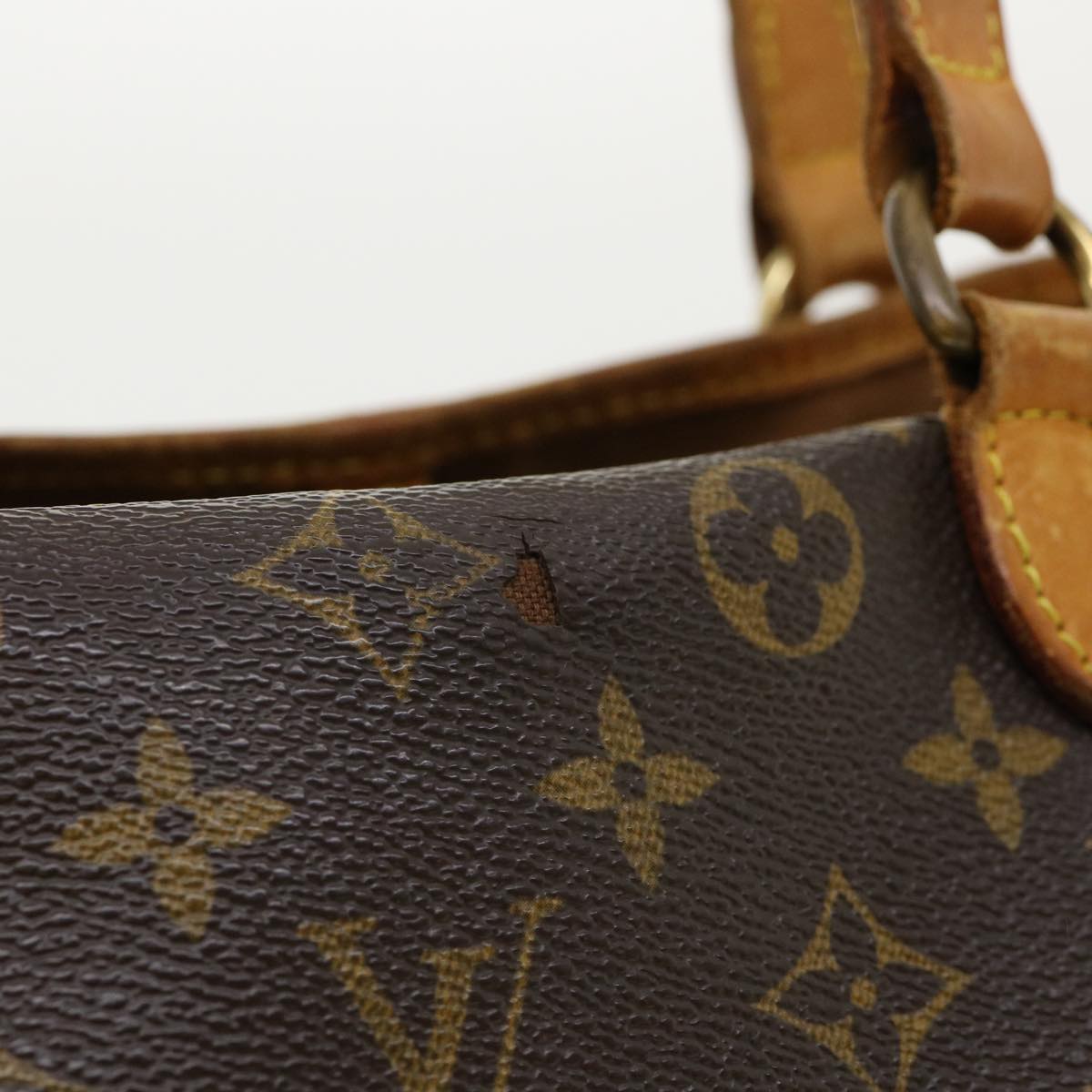 LOUIS VUITTON Monogram Batignolles Horizontal Tote Bag M51154 LV Auth hs1319